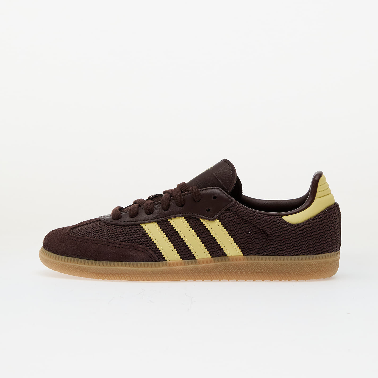 Sneakers adidas Samba Og W Shale Brown/ Power Yellow/ Gum UK 3.5