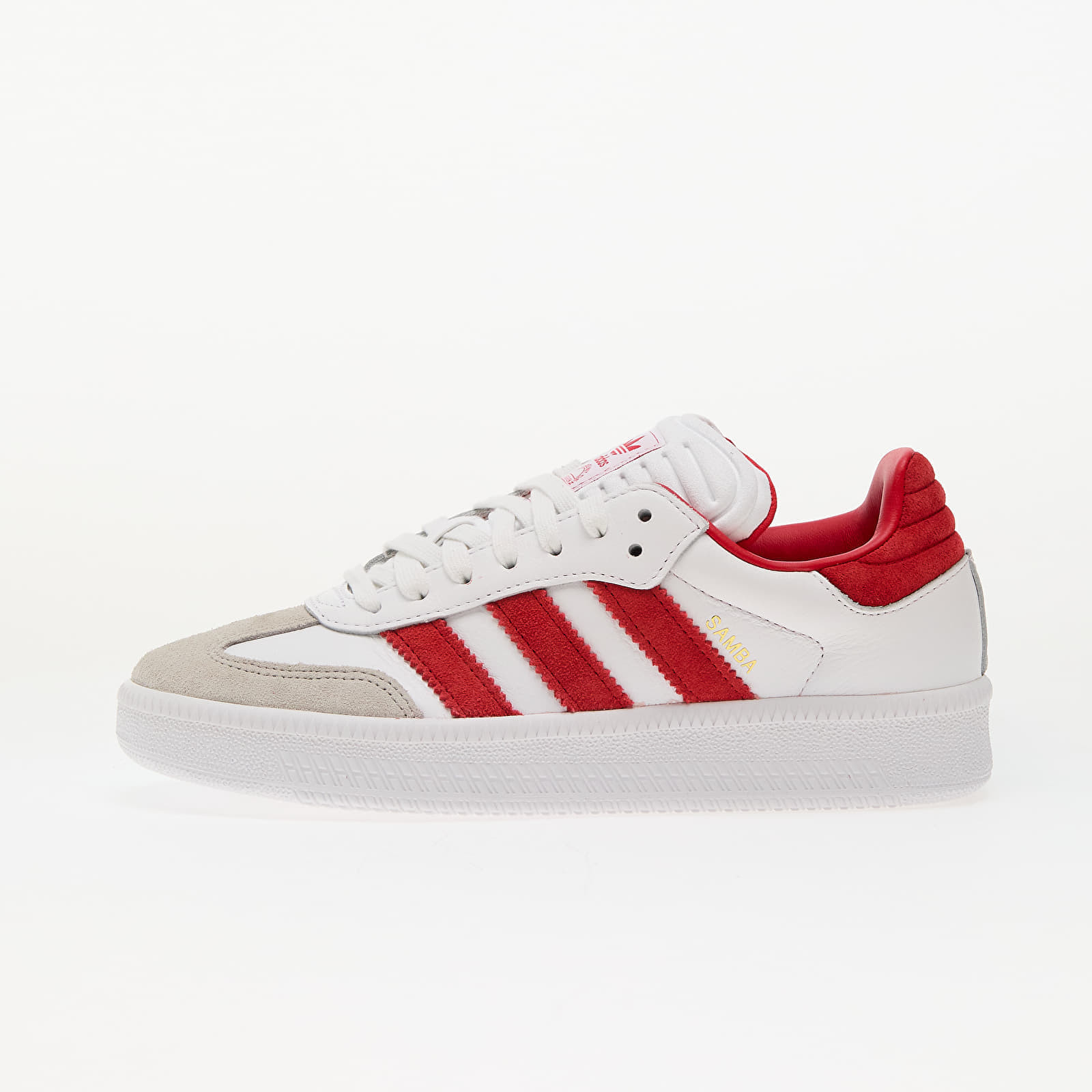 Sneakers adidas Samba Xlg Ftw White/ Better Scarlet/ Clear Granite UK 5.5