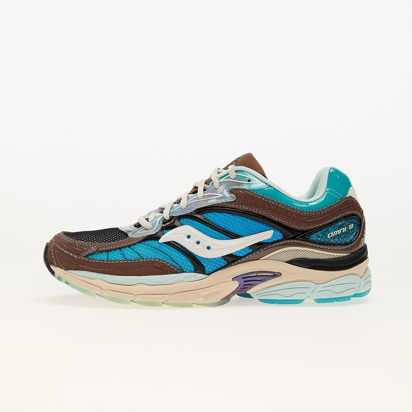 Sneakers Saucony Progrid Omni 9 Blue/ Brown UK 6.5