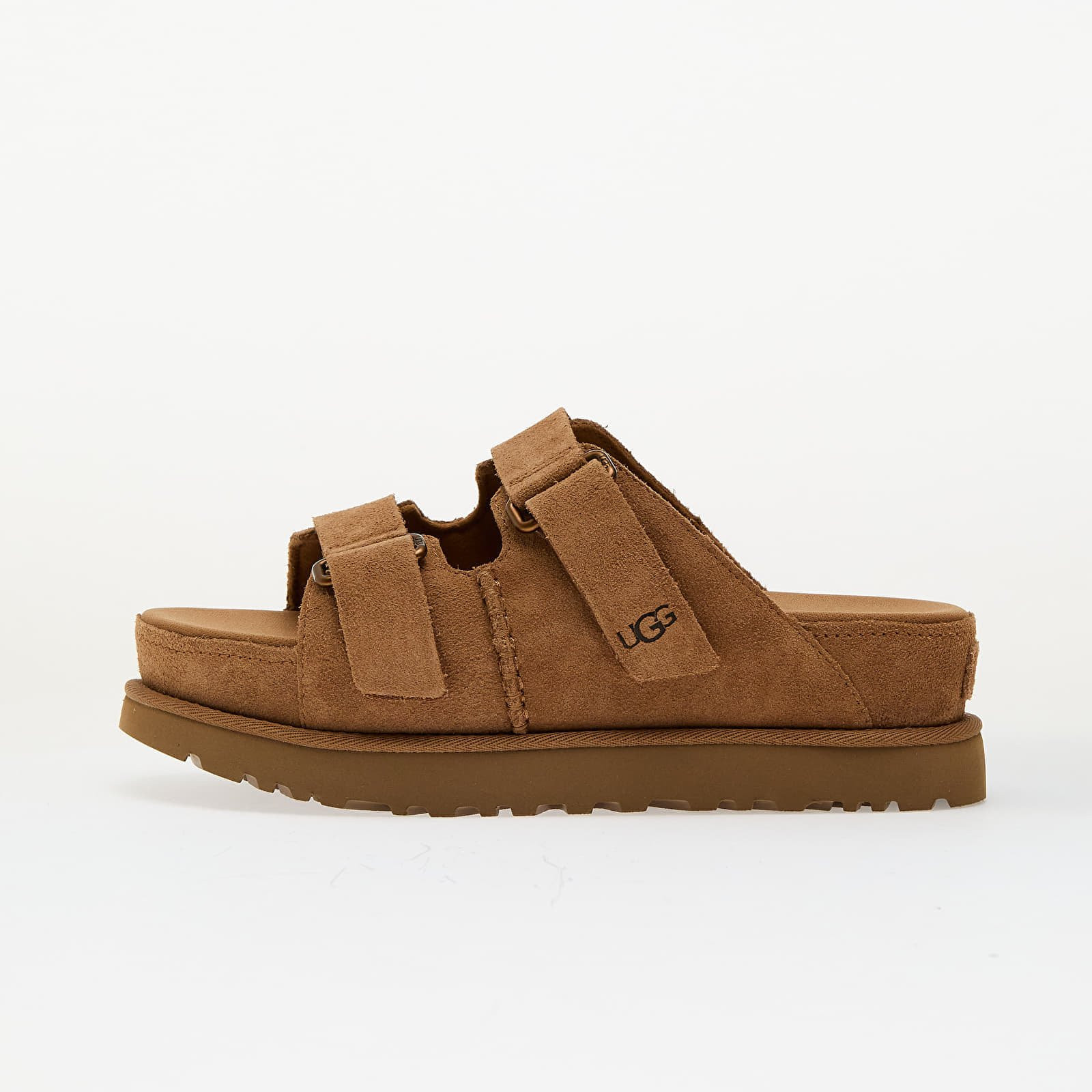 Sneakers UGG W Goldenstar Hi Slide Chestnut UK 4