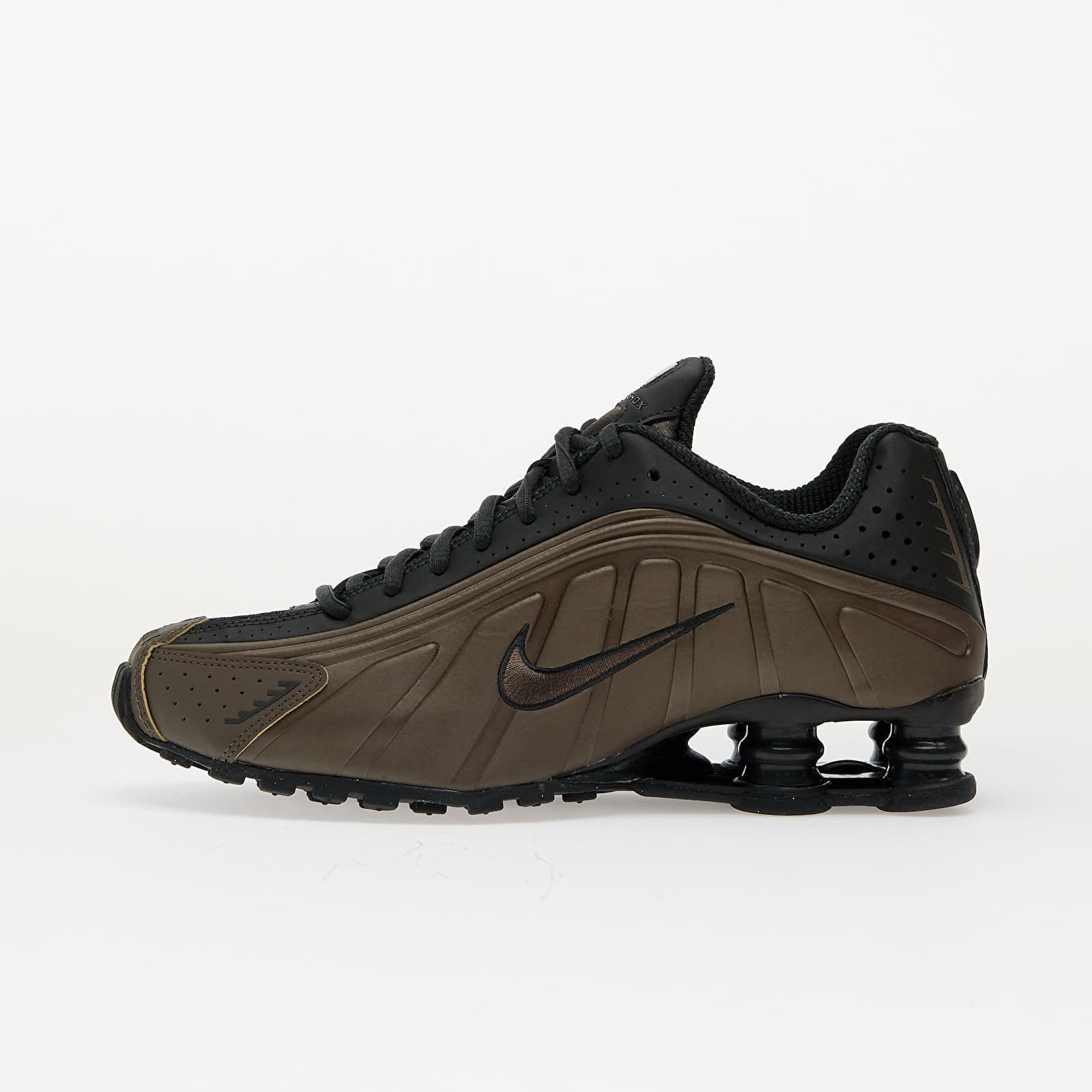 Sneakers Nike W Shox R4 Off Noir/ Off Noir-Ironstone UK 2.5