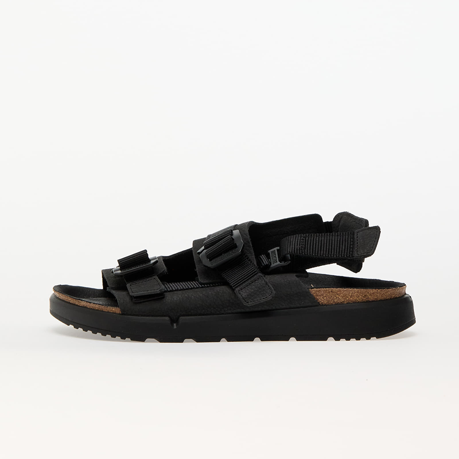 Sneakers Birkenstock Shinjuku Natural Leather/Textile Black UK 7.5