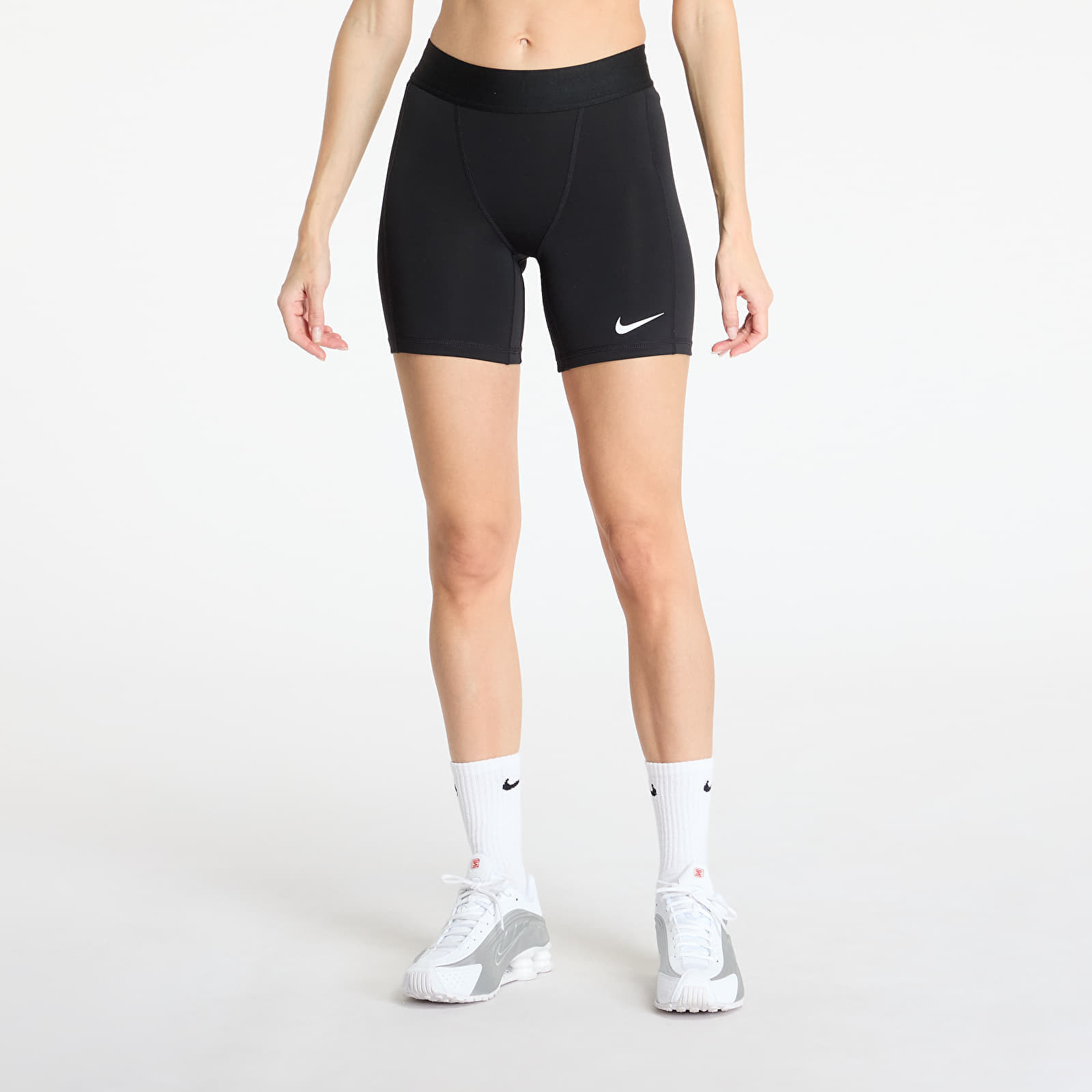 Shorts Nike Pro Leak Protections Shorts Women's 6in Soccer Shorts Black/ Black/ White XS