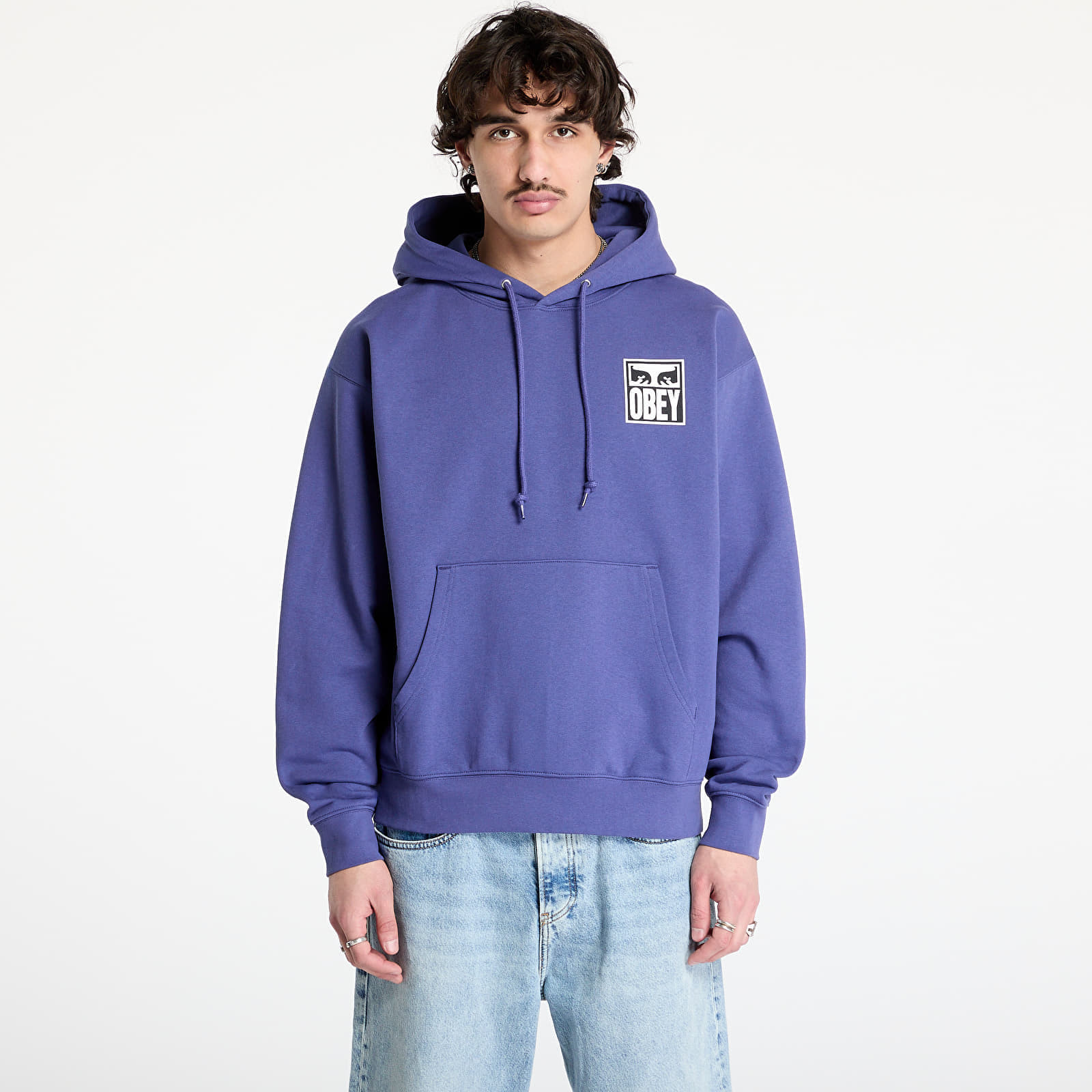 Sweatshirt OBEY Eyes Icon 2 Skipper Blue M