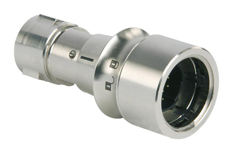 Bulgin/partner Stock Pxm6010/16P/cr/0910/sn Circular Connector, Plug, 16Pos, Crimp