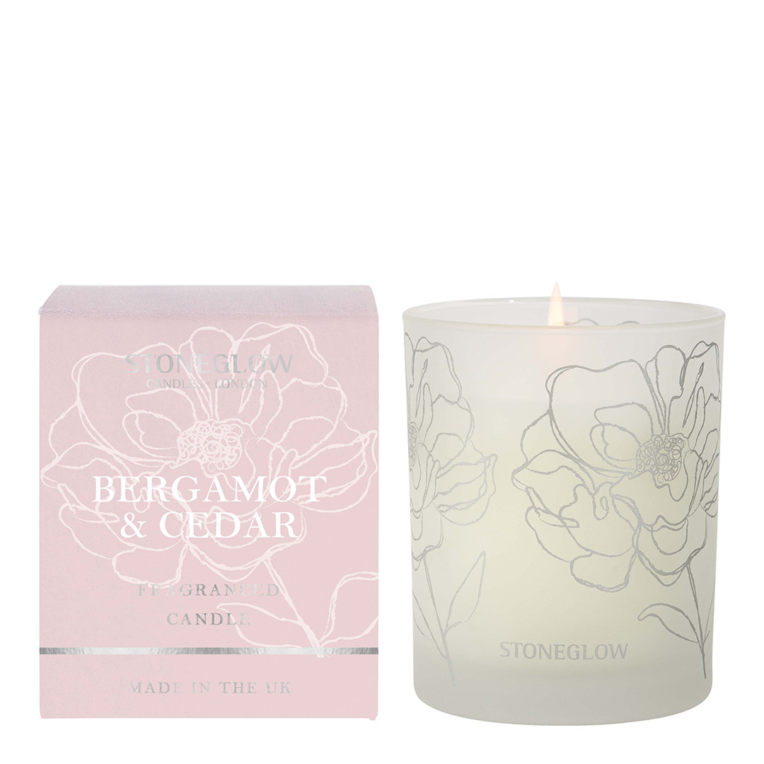 Day Flower - Bergamot & Cedar - Tumbler (Pink)