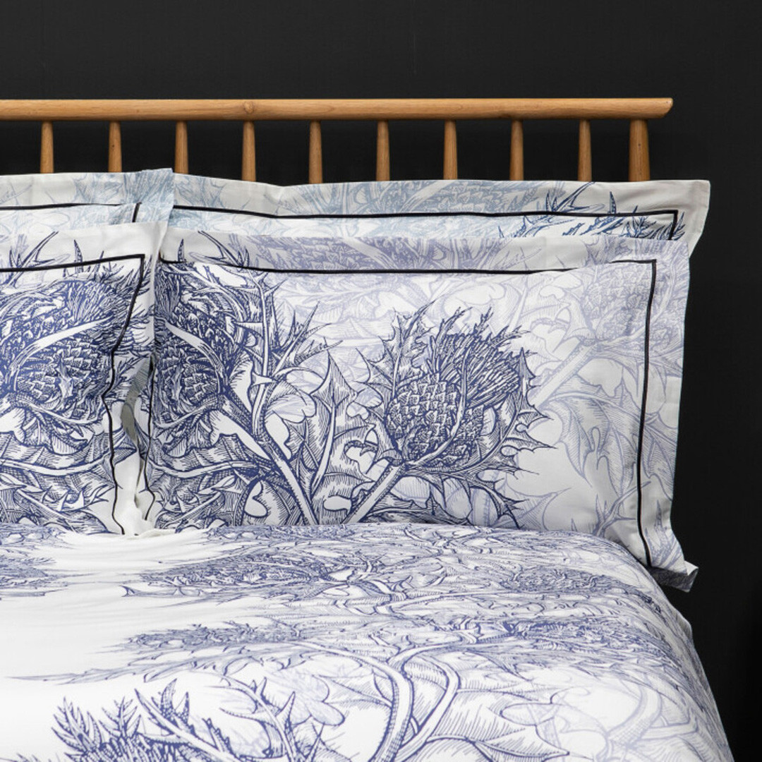 Thistle Azure King Bedset Blue