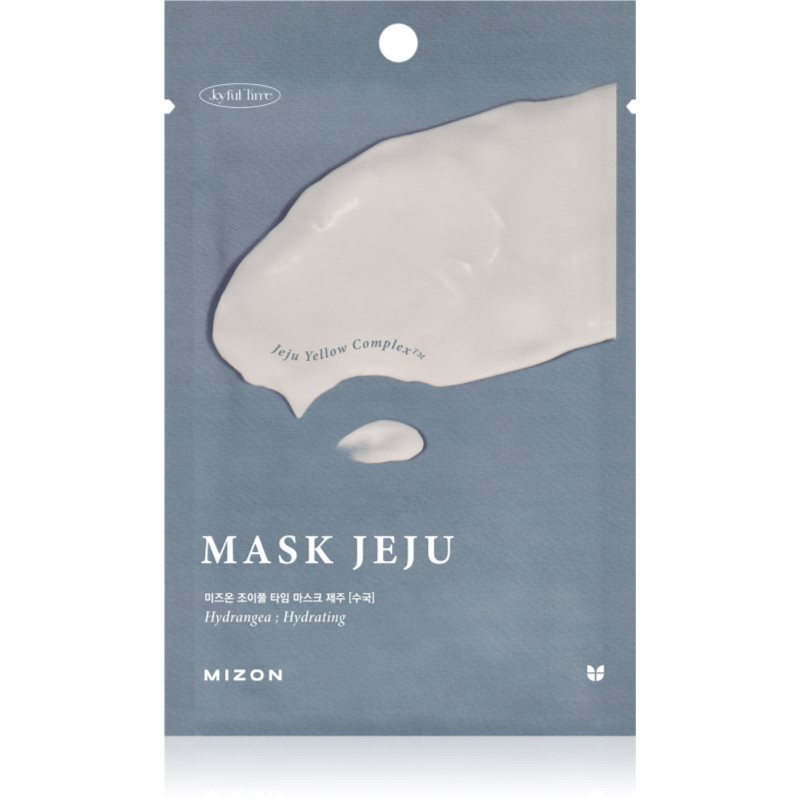 Mizon Joyful Time Jeju Hydrangea moisturising face sheet mask for dry skin 23 g