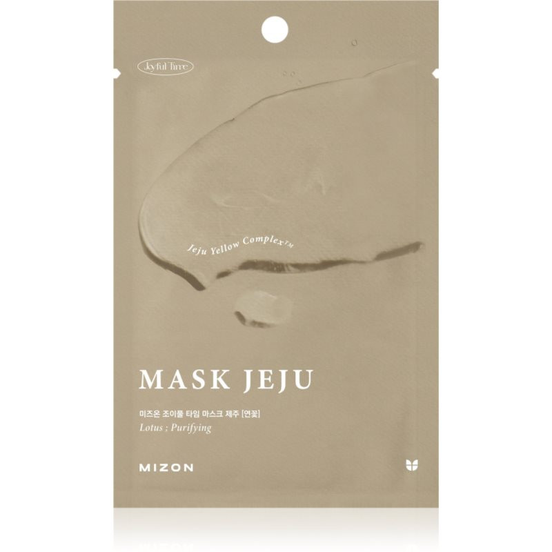 Mizon Joyful Time Jeju Lotus moisturising face sheet mask for clear and healthy skin 23 g