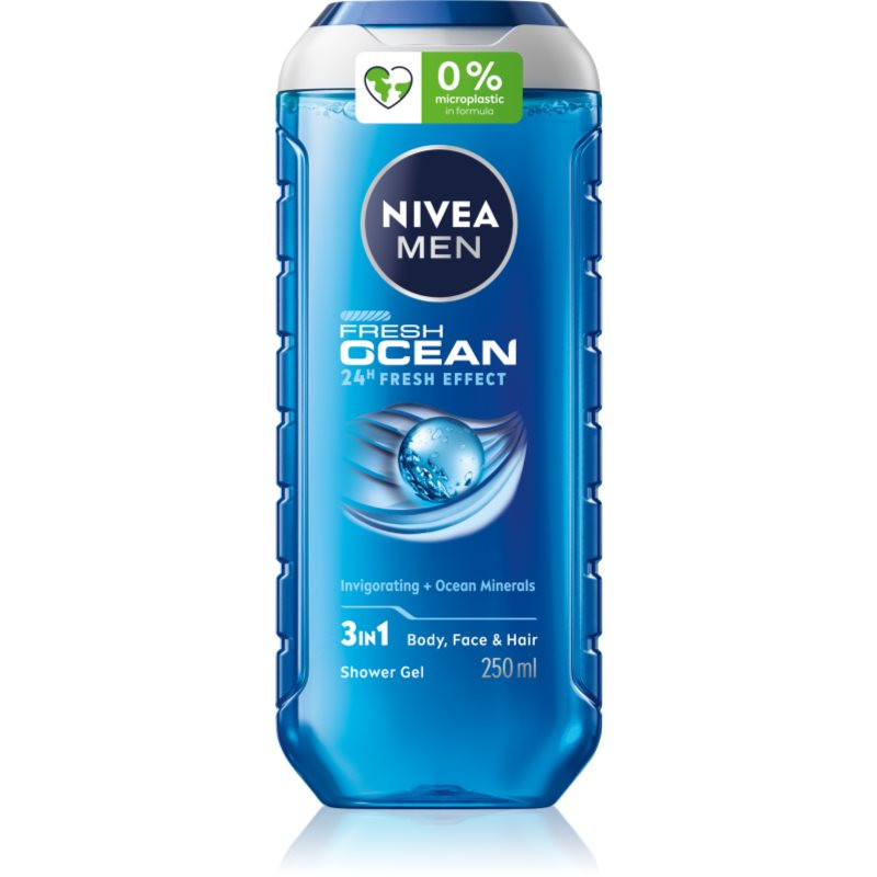 NIVEA MEN Fresh Ocean energising shower gel for men 250 ml