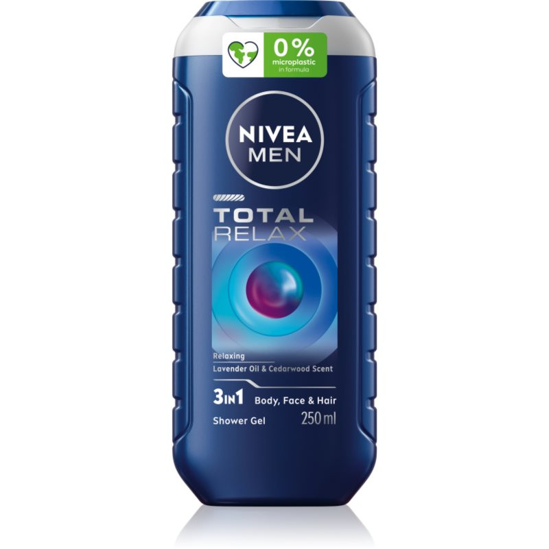 NIVEA MEN Total Relax relaxing shower gel for men 250 ml