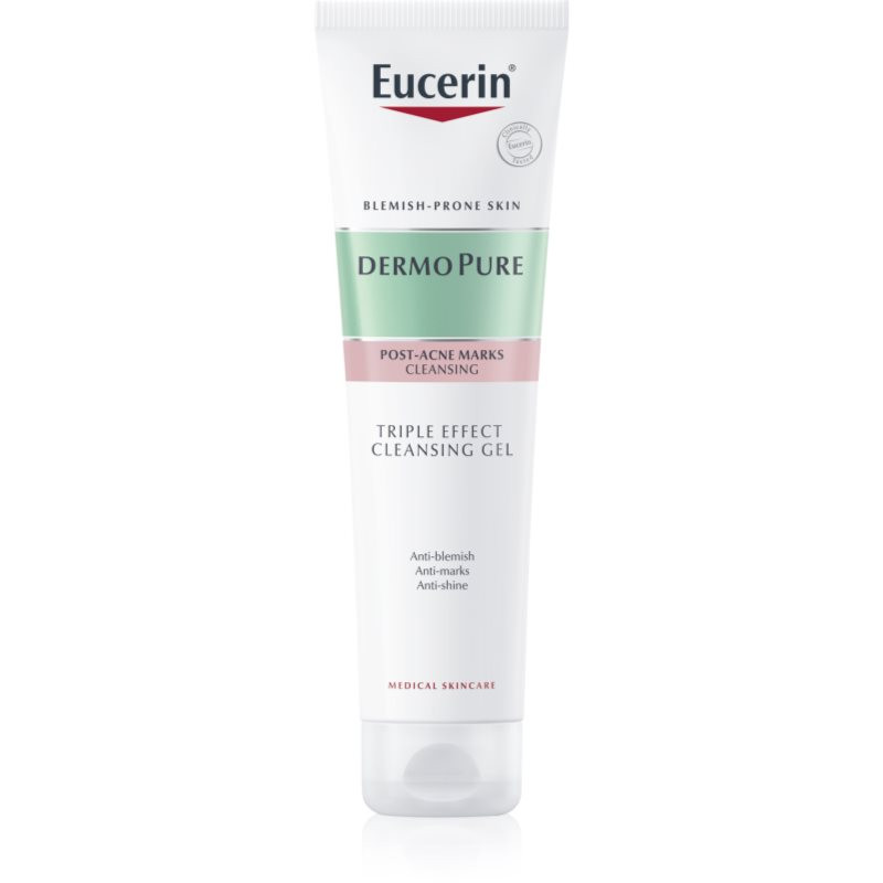 Eucerin DermoPure Triple Effect Cleansing Gel exfoliating cleansing gel with triple effect 150 ml