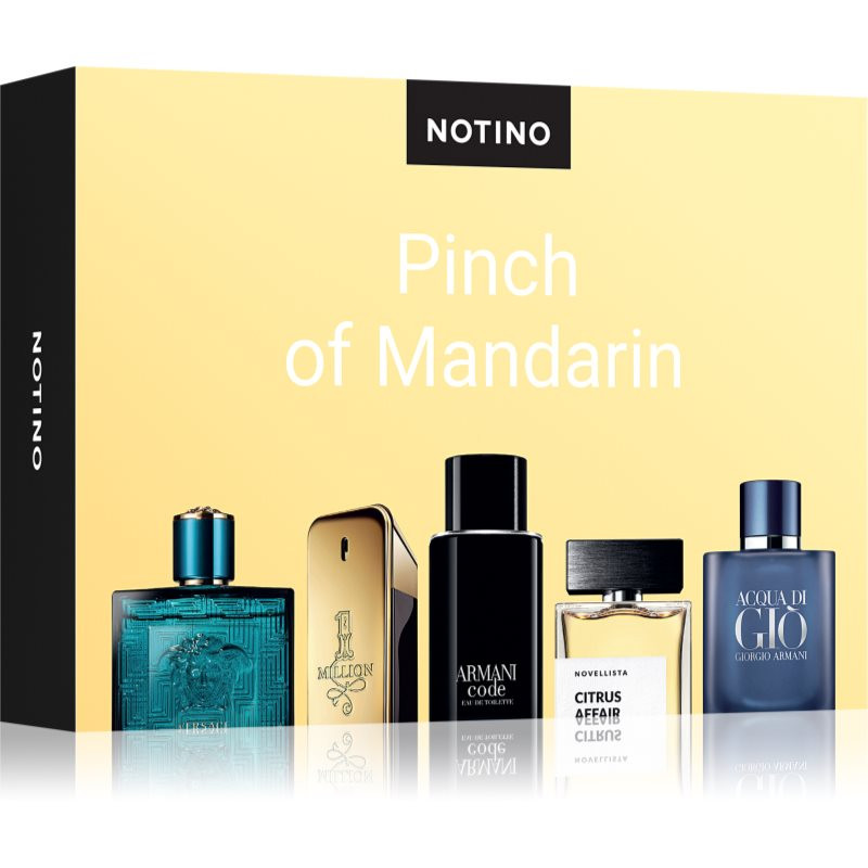 Beauty Discovery Box Notino Pinch of Mandarin set for men