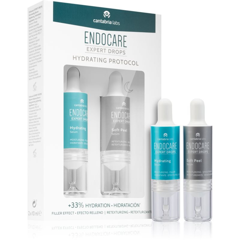 Endocare Expert Drops re-plumping serum for intensive hydration 2x10 ml