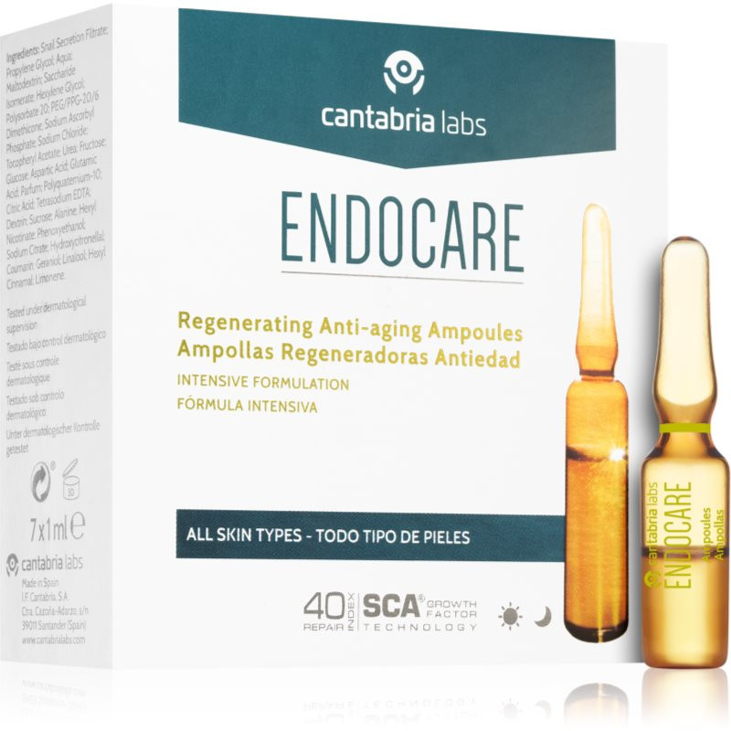 Endocare Tensage ampoule with anti-ageing effect 7x1 ml