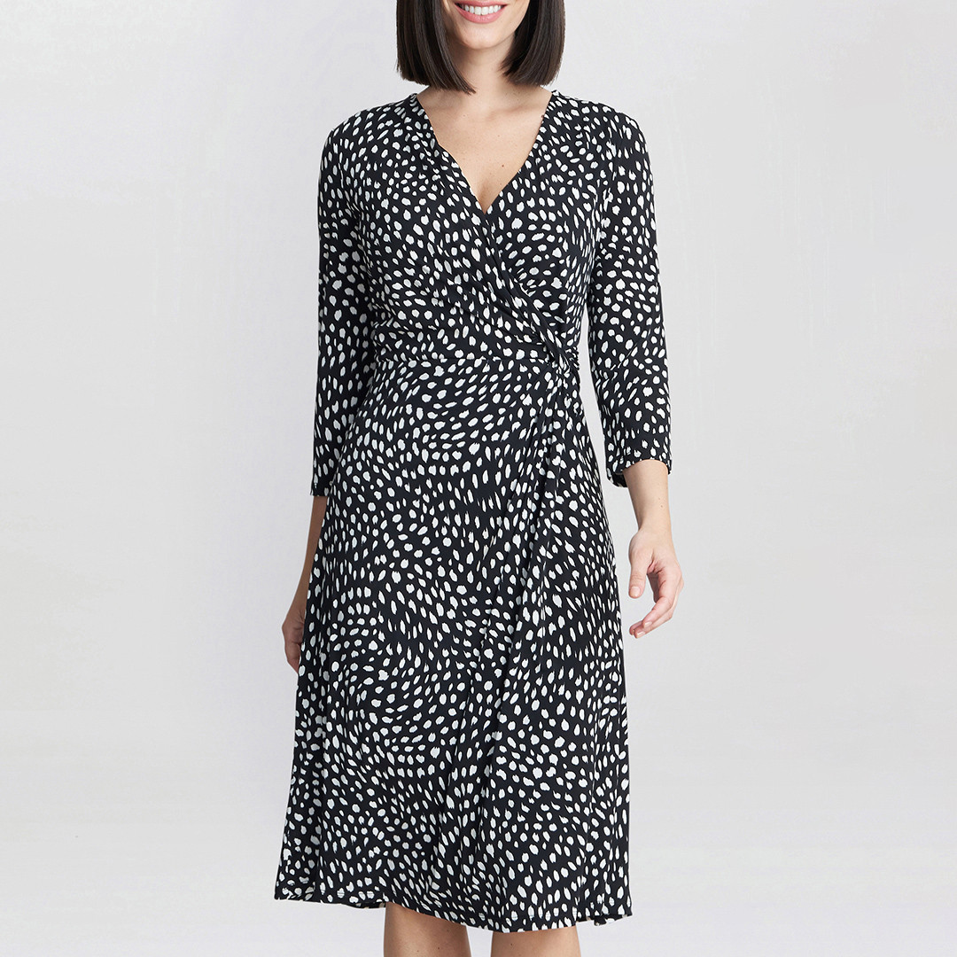 Camilla Jersey Wrap Dress