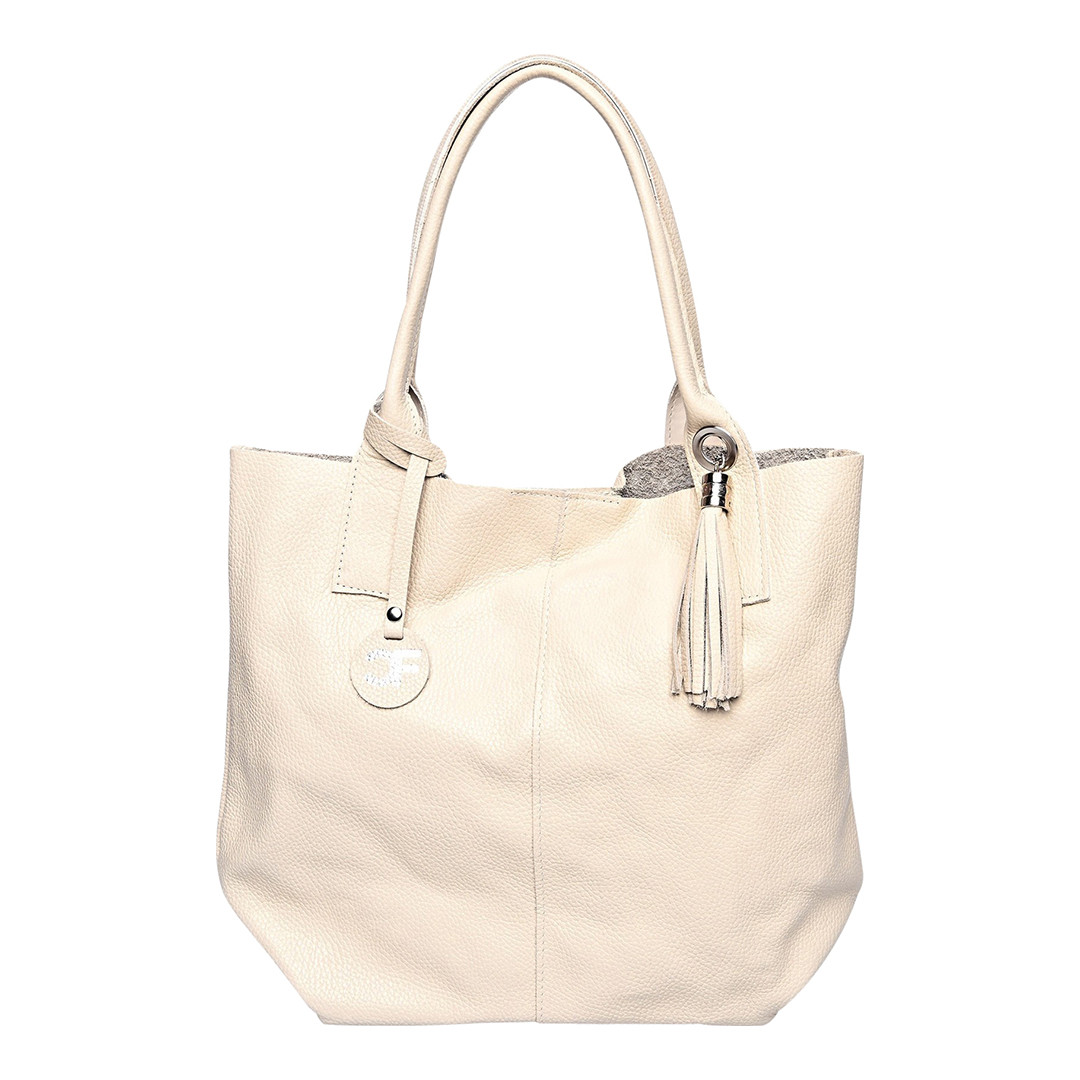 Beige Tote Bag