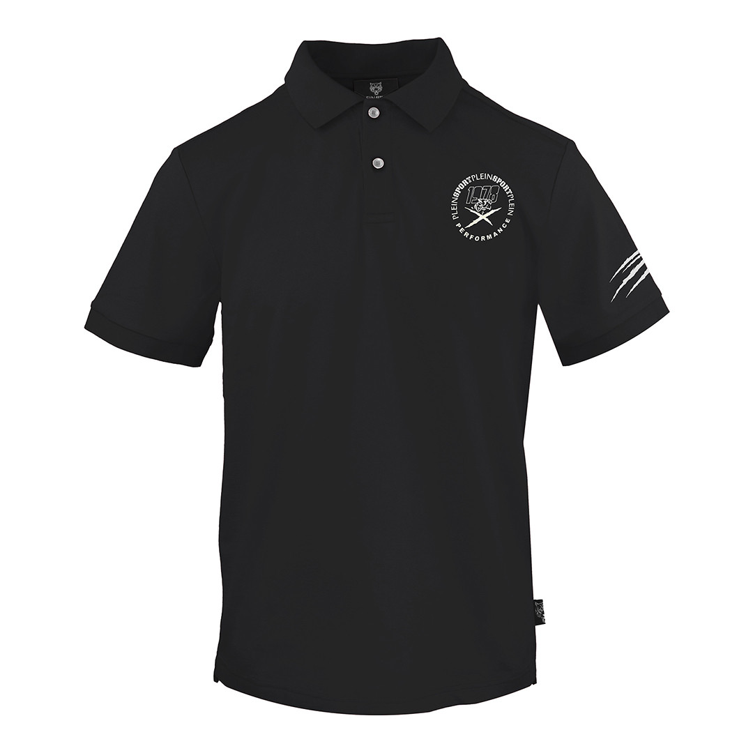 Black  Sport Polo Shirt