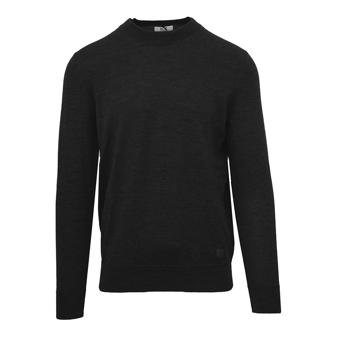 Black Round Neck Jumper