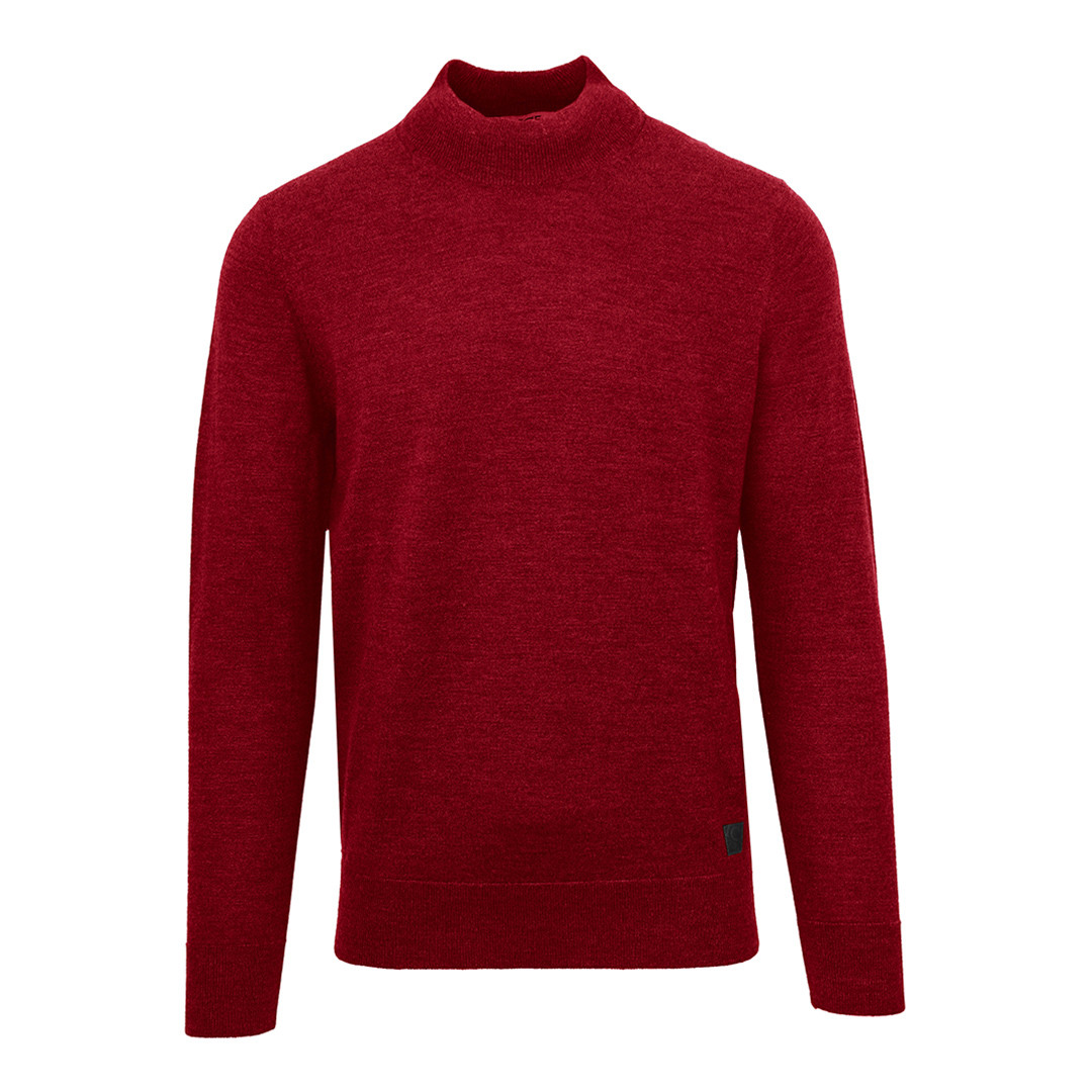 Red Turtle Neck Jumper