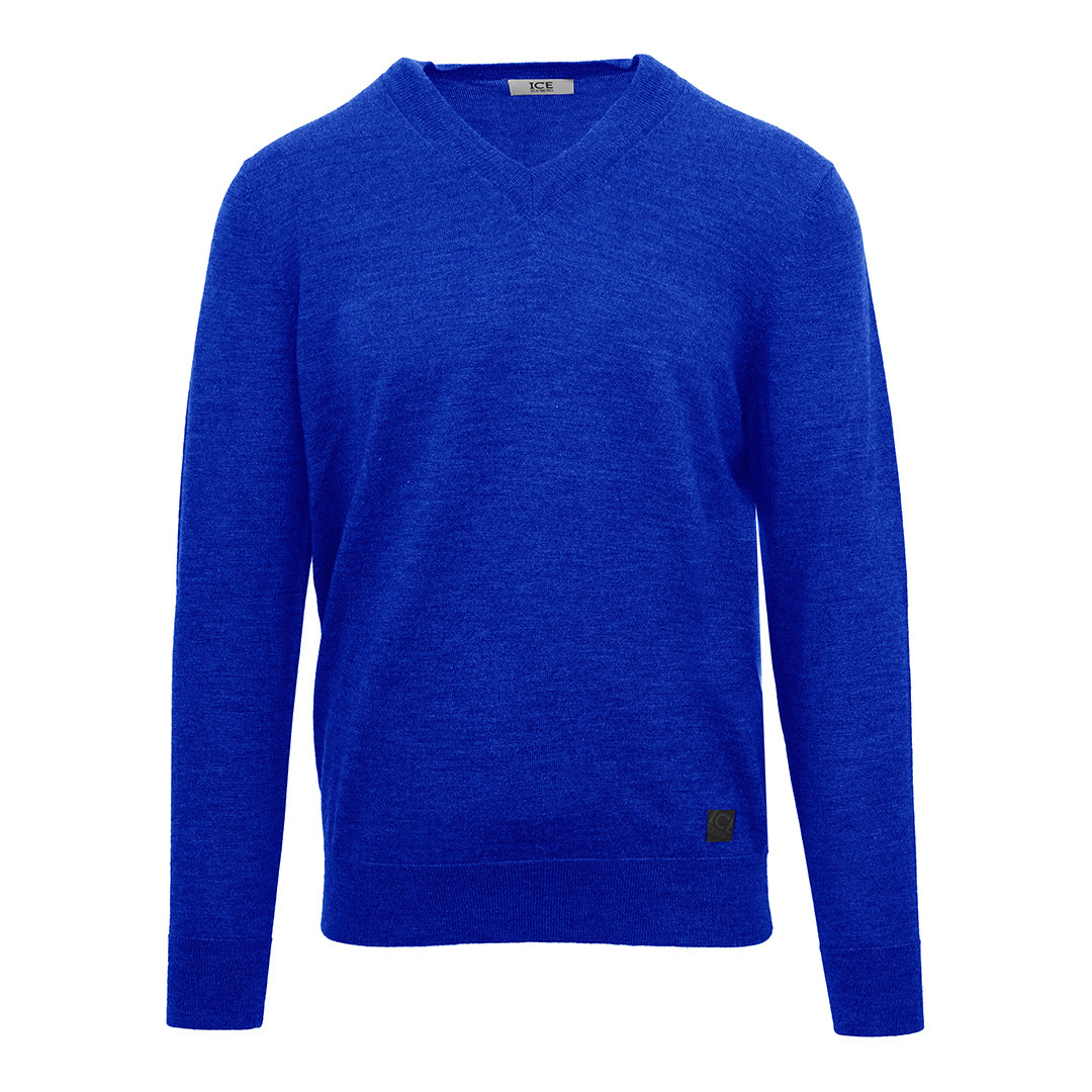 Royal Blue V-Neck Jumper