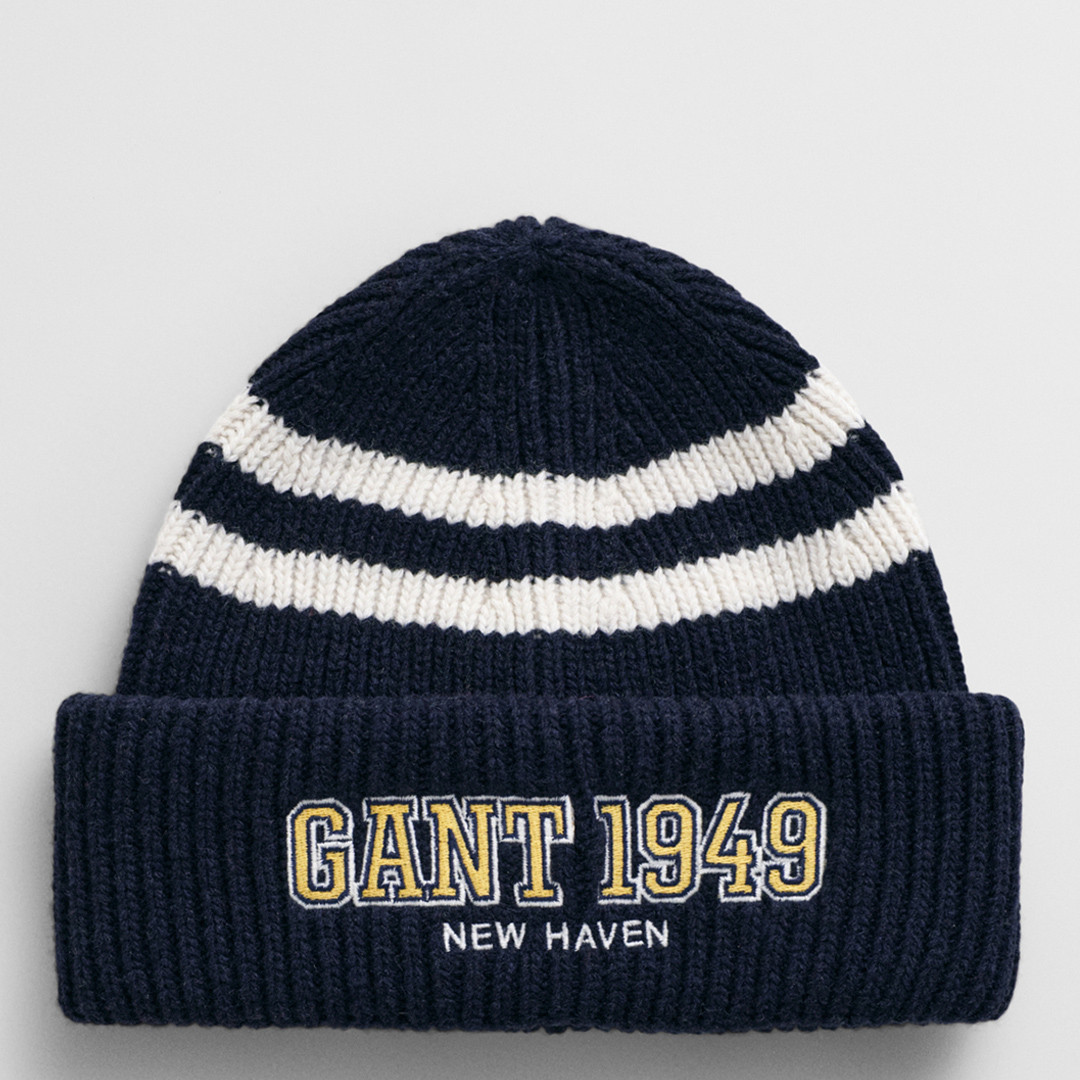 Blue Teen Gant 1949 Wool Blend Beanie