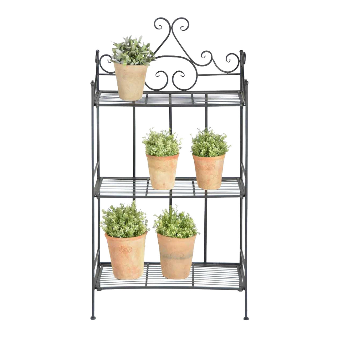 Metal Shelved Etagere