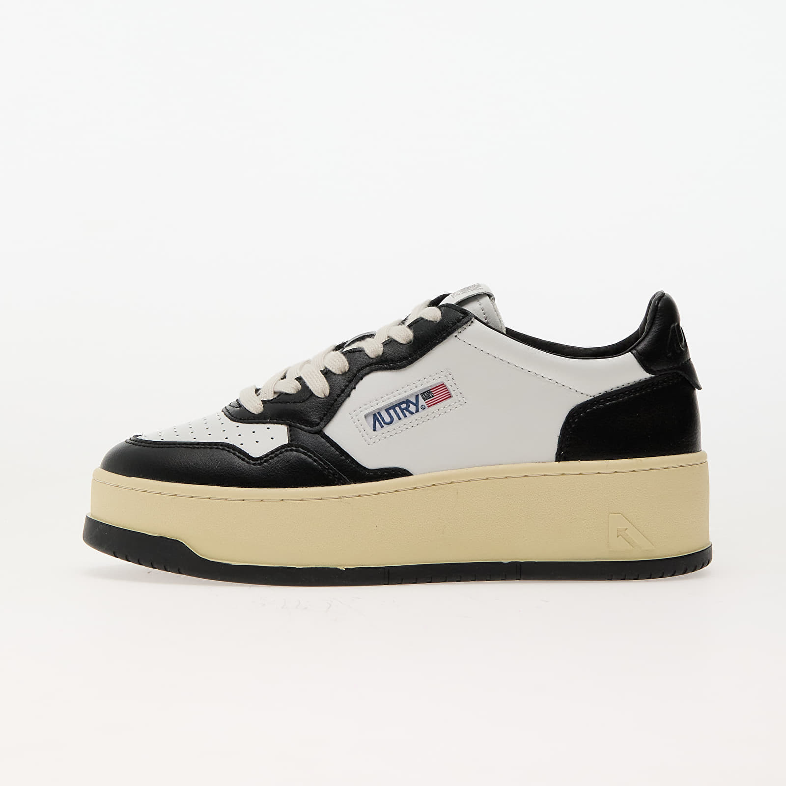 Sneakers Autry Platform Low Wom Leat/ Leat Wht/ Blk UK 3