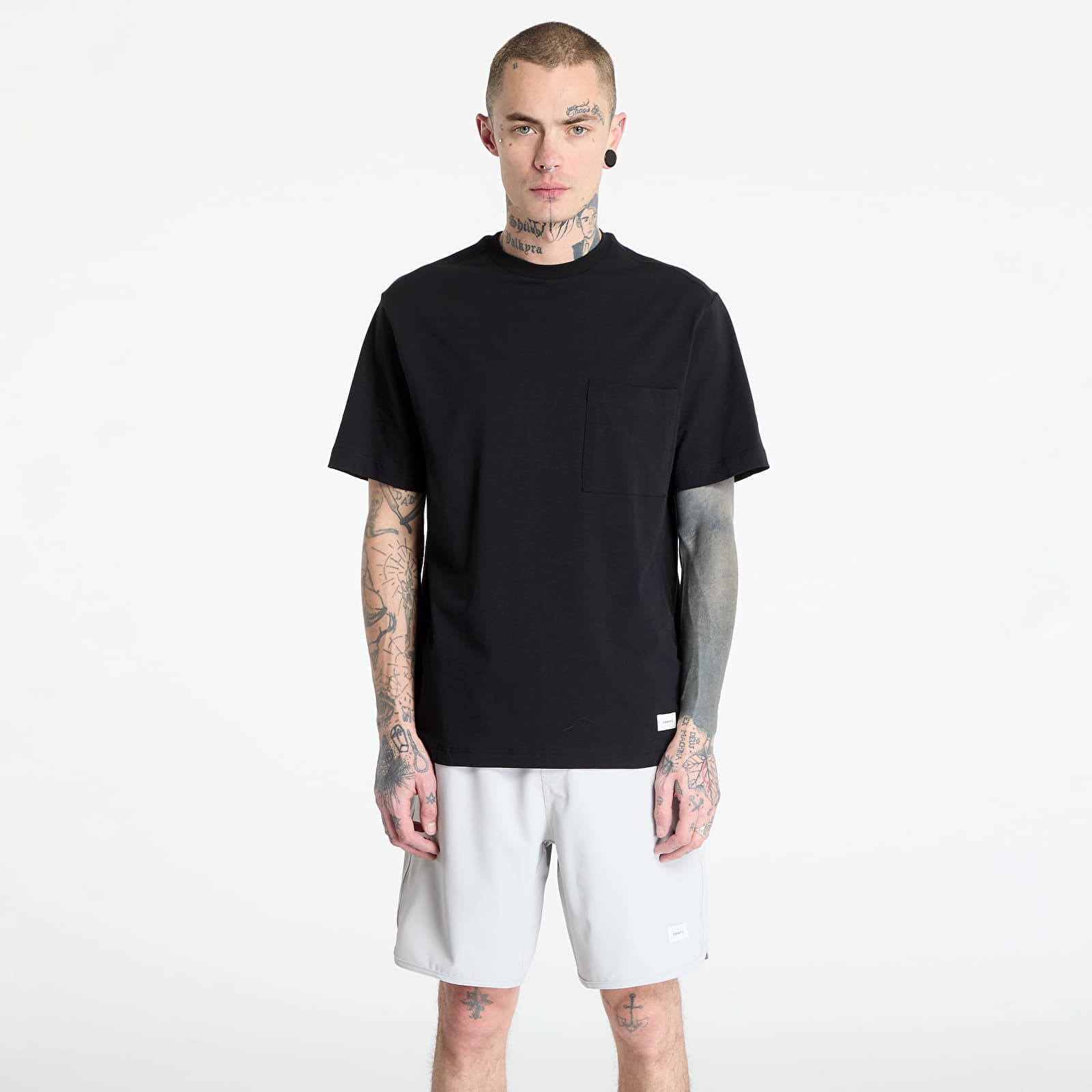 T-shirt Craft Collective Relaxed Tee Black M