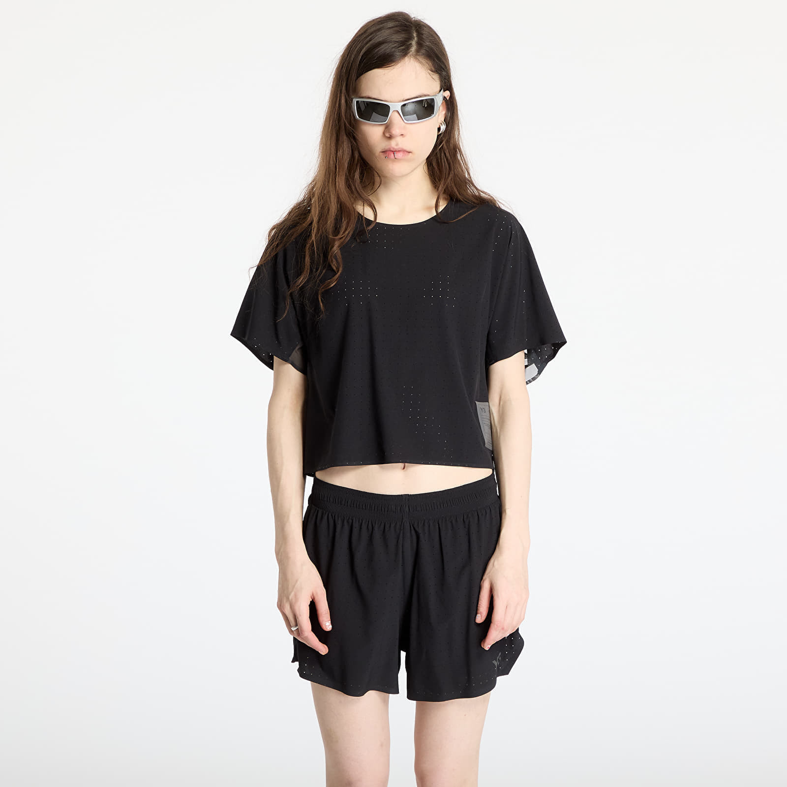 T-shirt Y-3 Running Short Sleeve T-Shirt Black S