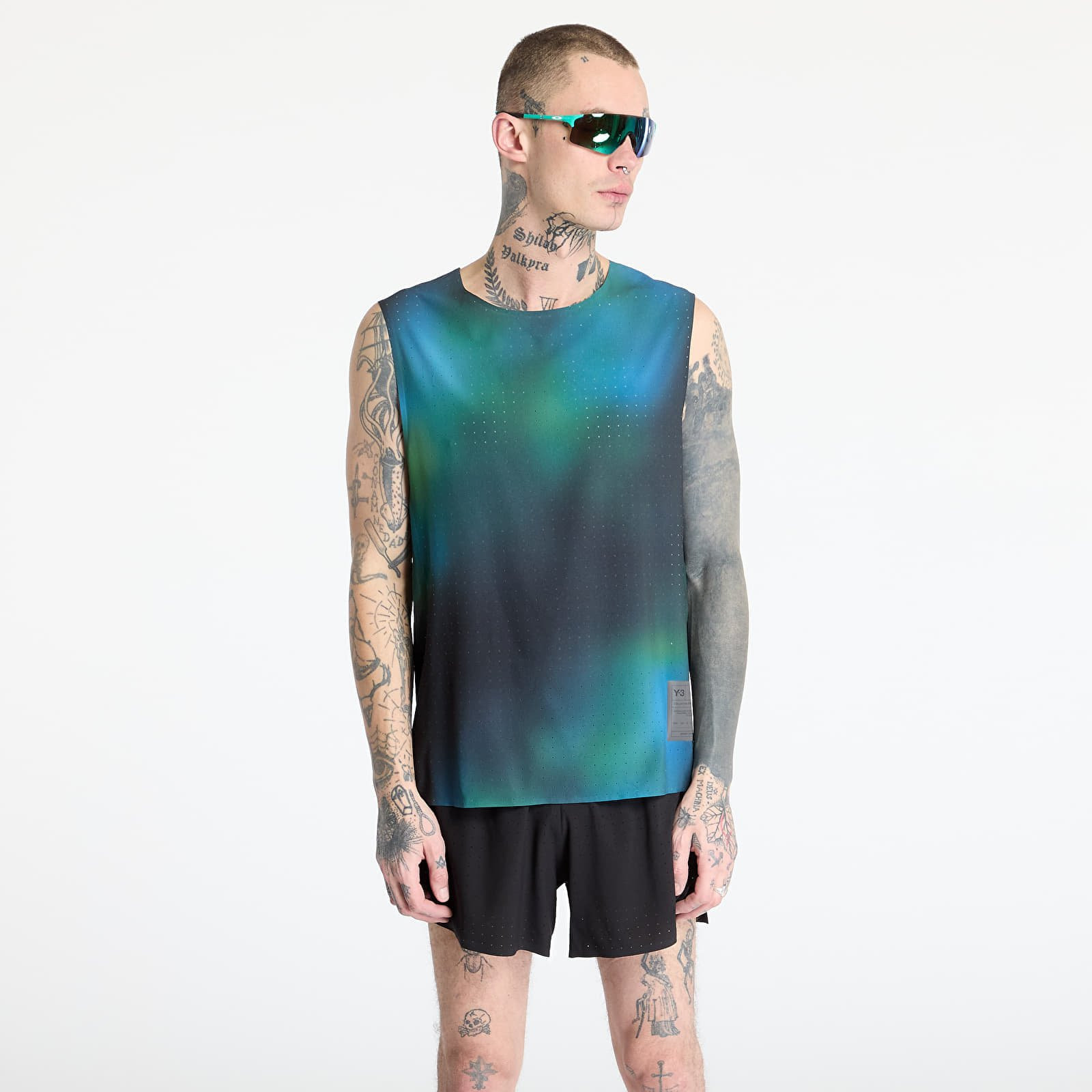 Tank top Y-3 Allover Print Running Tank Top UNISEX Multicolor L