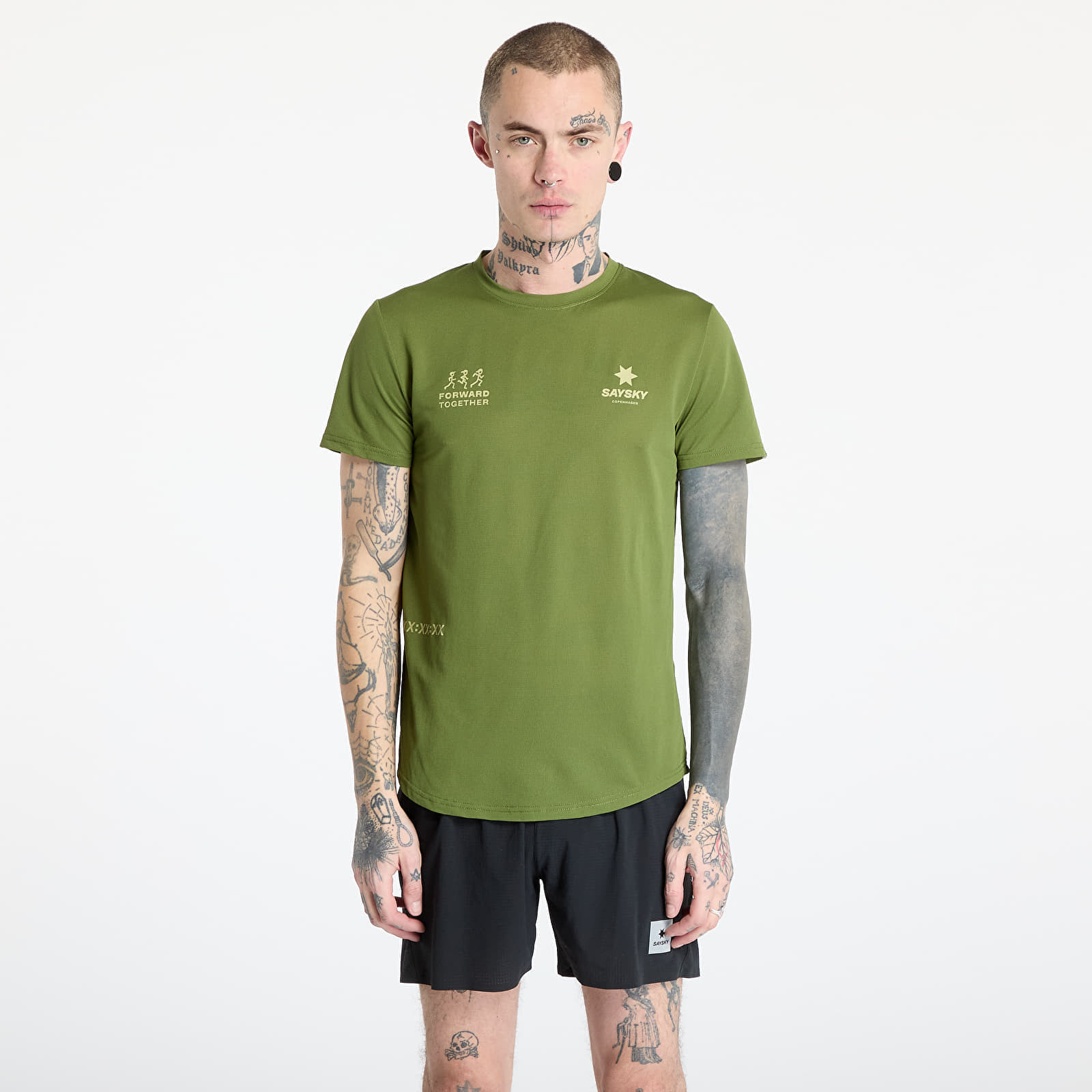 T-shirt SAYSKY Statement Combat T-Shirt Green M