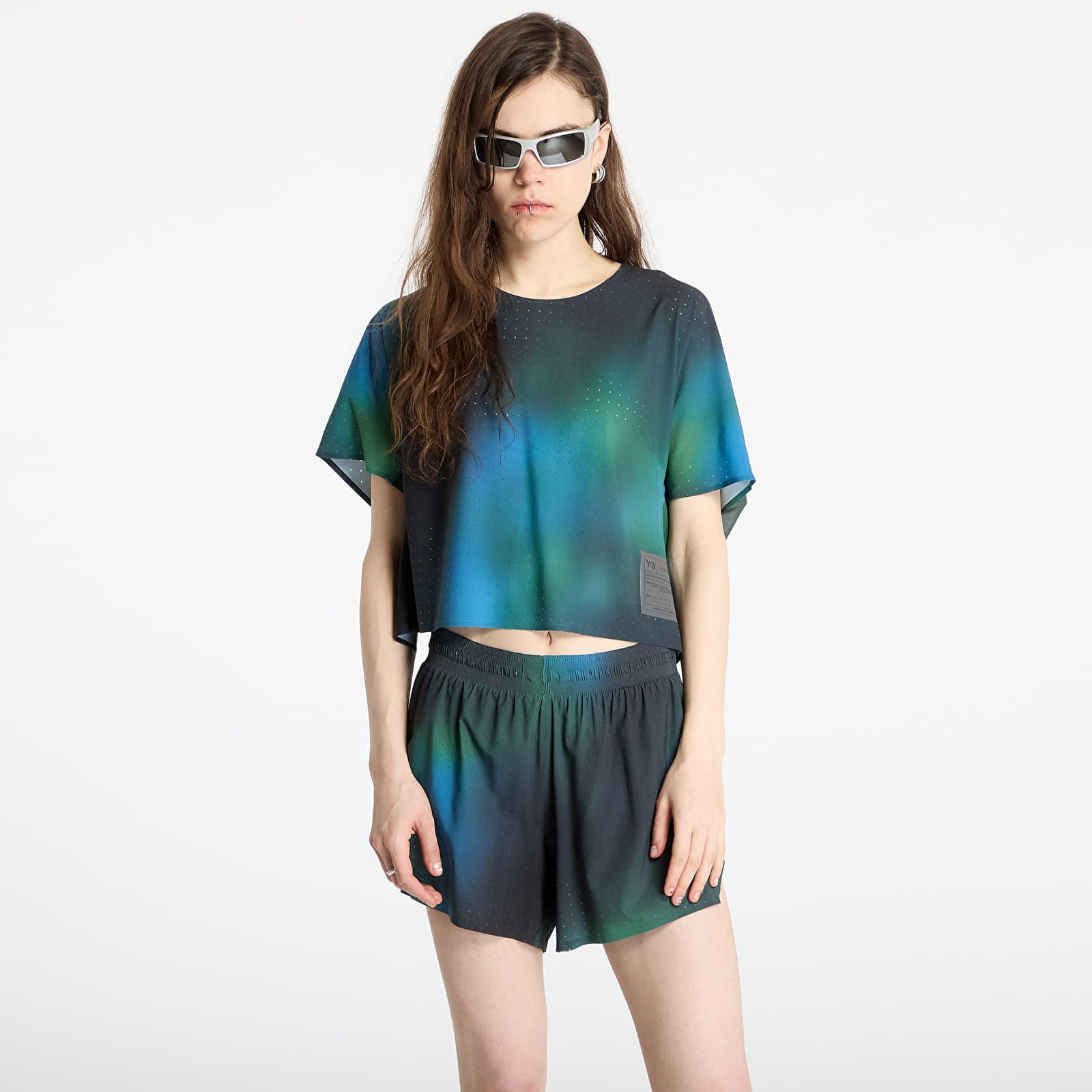 T-shirt Y-3 Allover Print Running Short Sleeve T-Shirt Multicolor XS