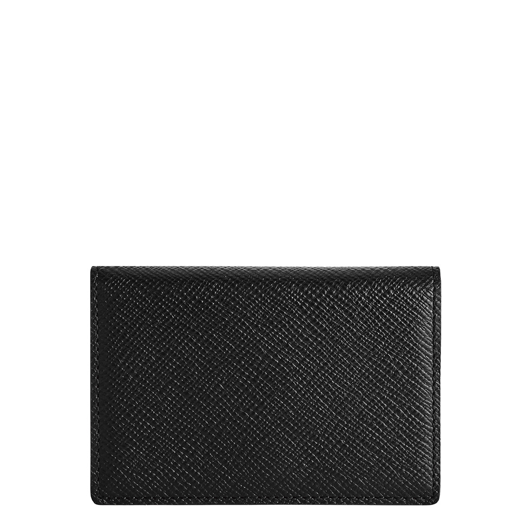 Black Panama Folded Cardholder