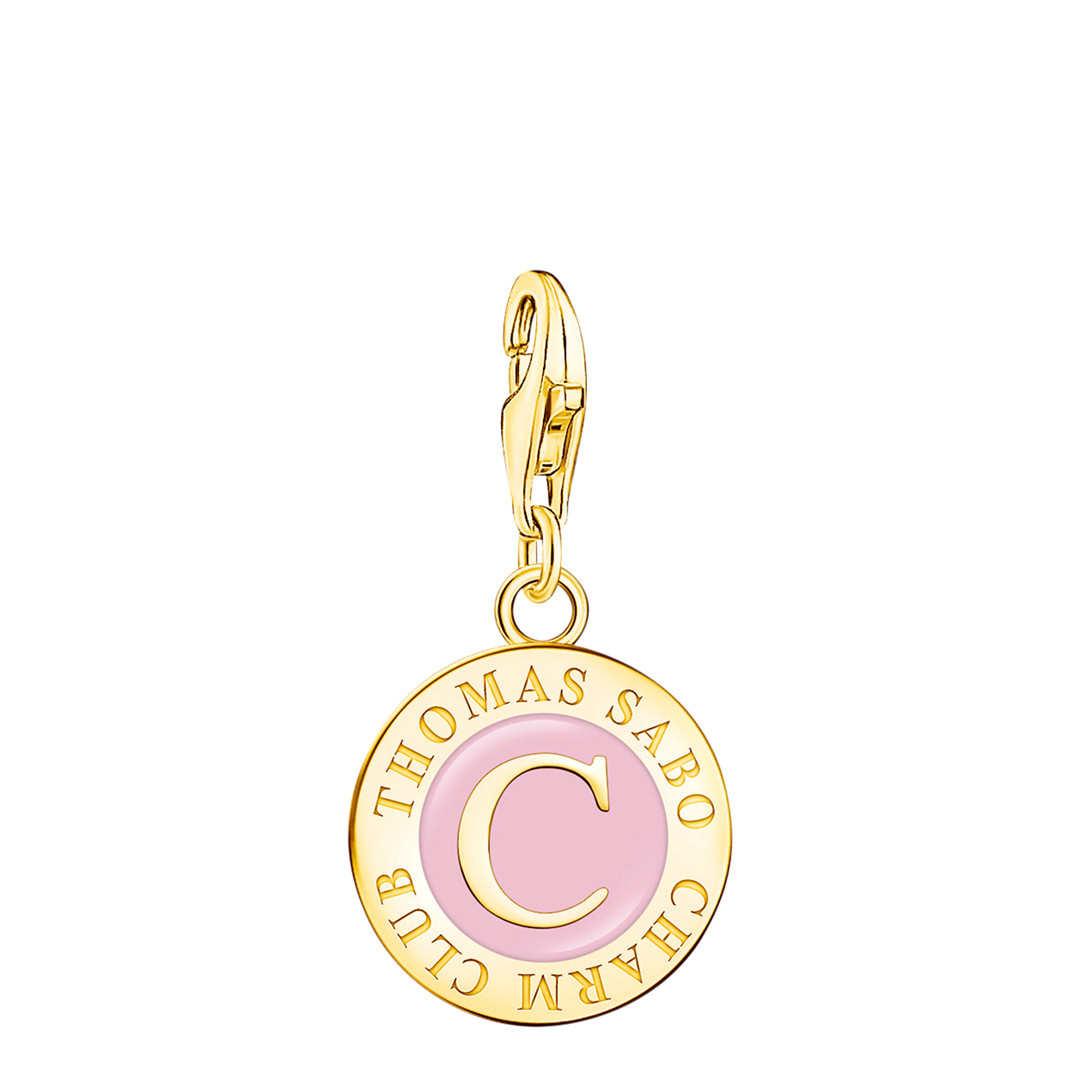 Pink Charm Club Charm Pendant