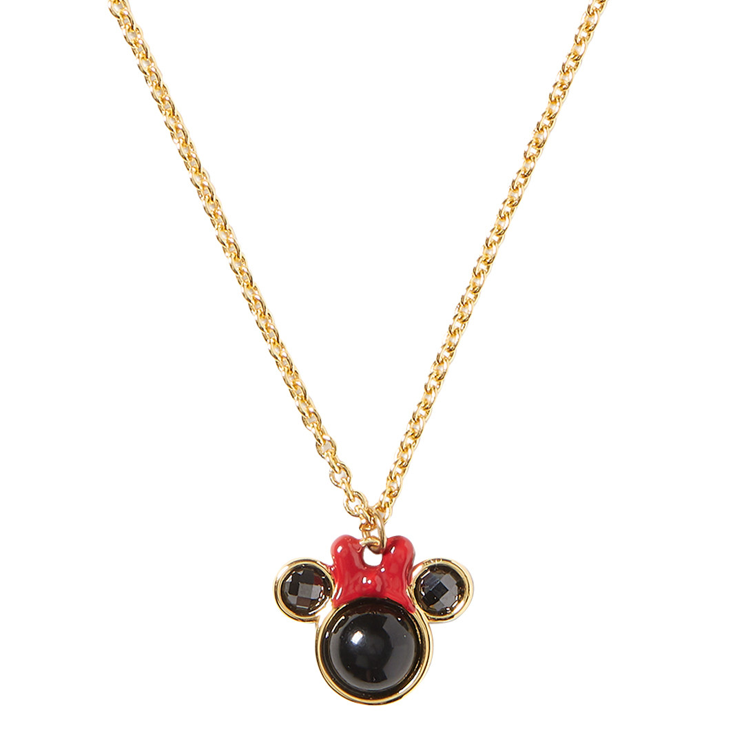 Black Minnie Mouse Mini Pendant