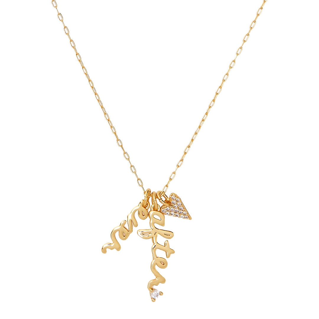 Gold Ever After Charm Necklace