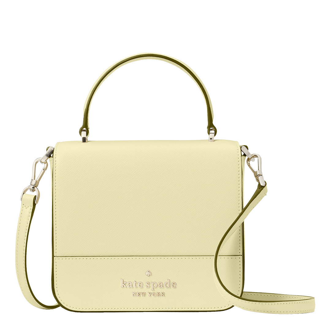 Yellow Lemon Fondant Staci Square Crossbody