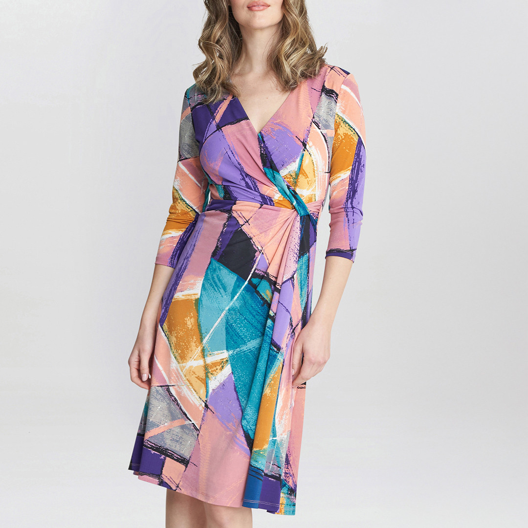 Becky Jersey Wrap Dress