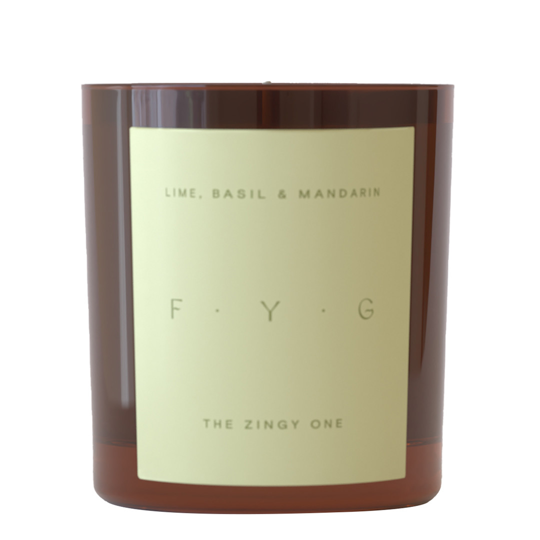 Lime Basil & Mandarin Scented Candle 220g