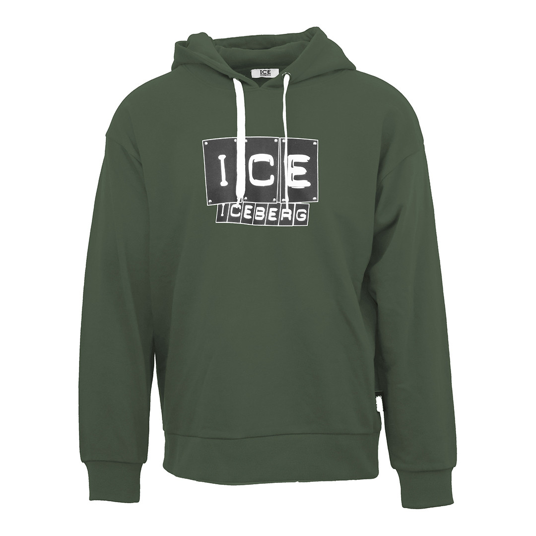 Green Hooded Sweatshirt