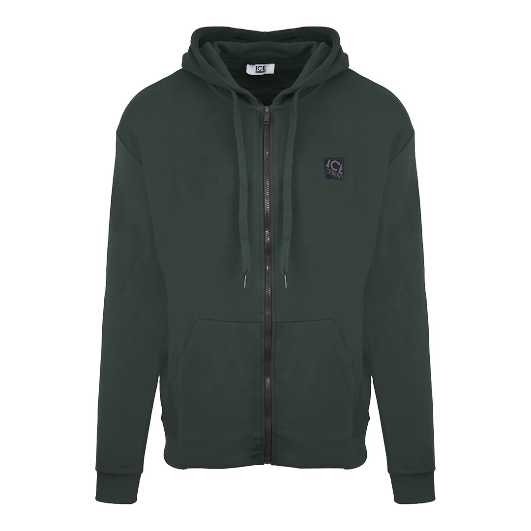 Green Zip Hoodie