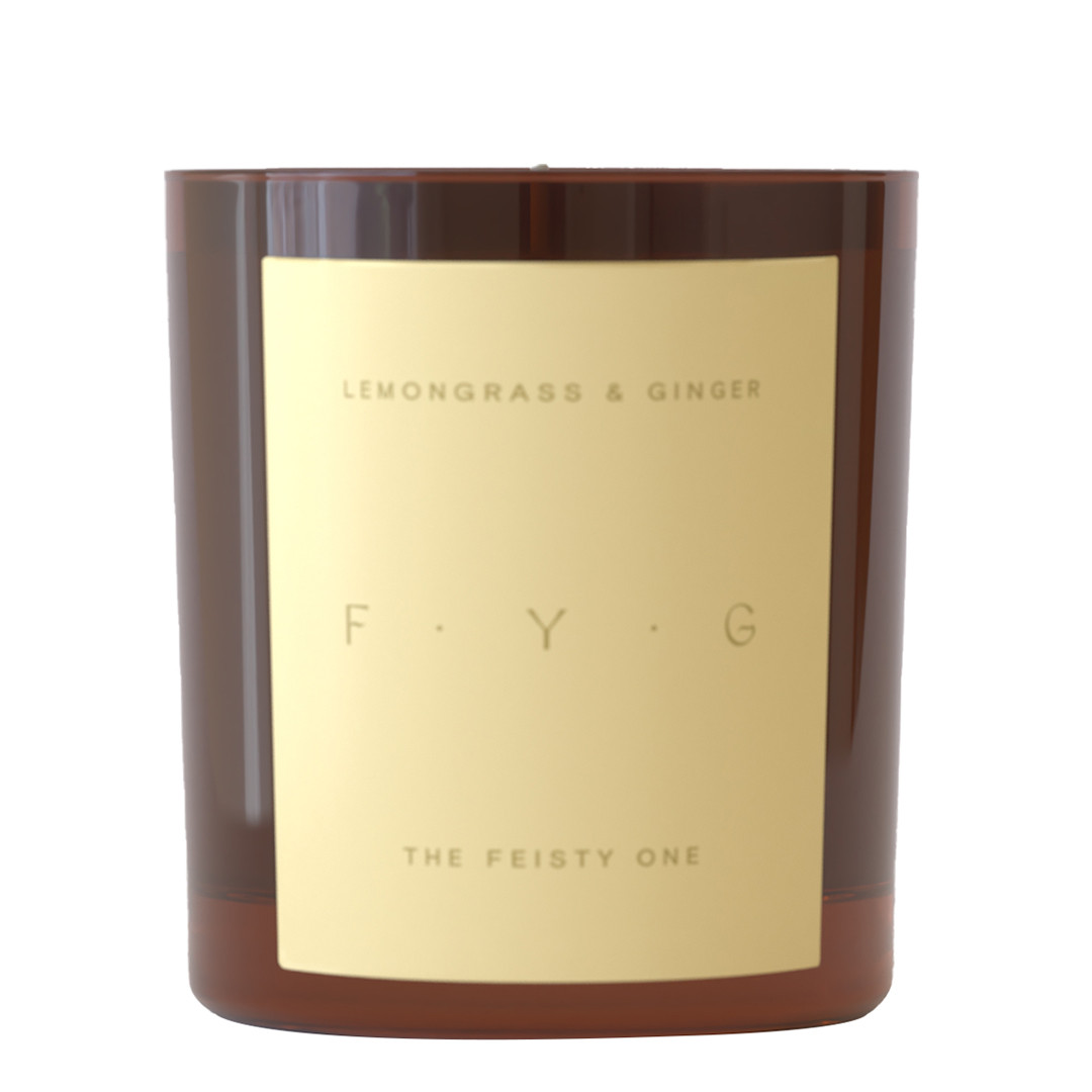 Lemongrass & Ginger Scented Candle 220g