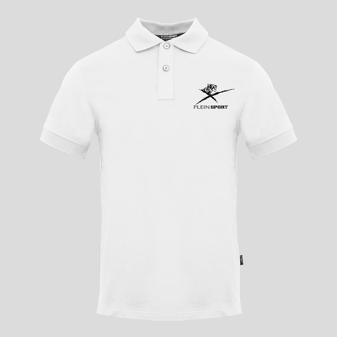 White Tiger Logo Polo Shirt