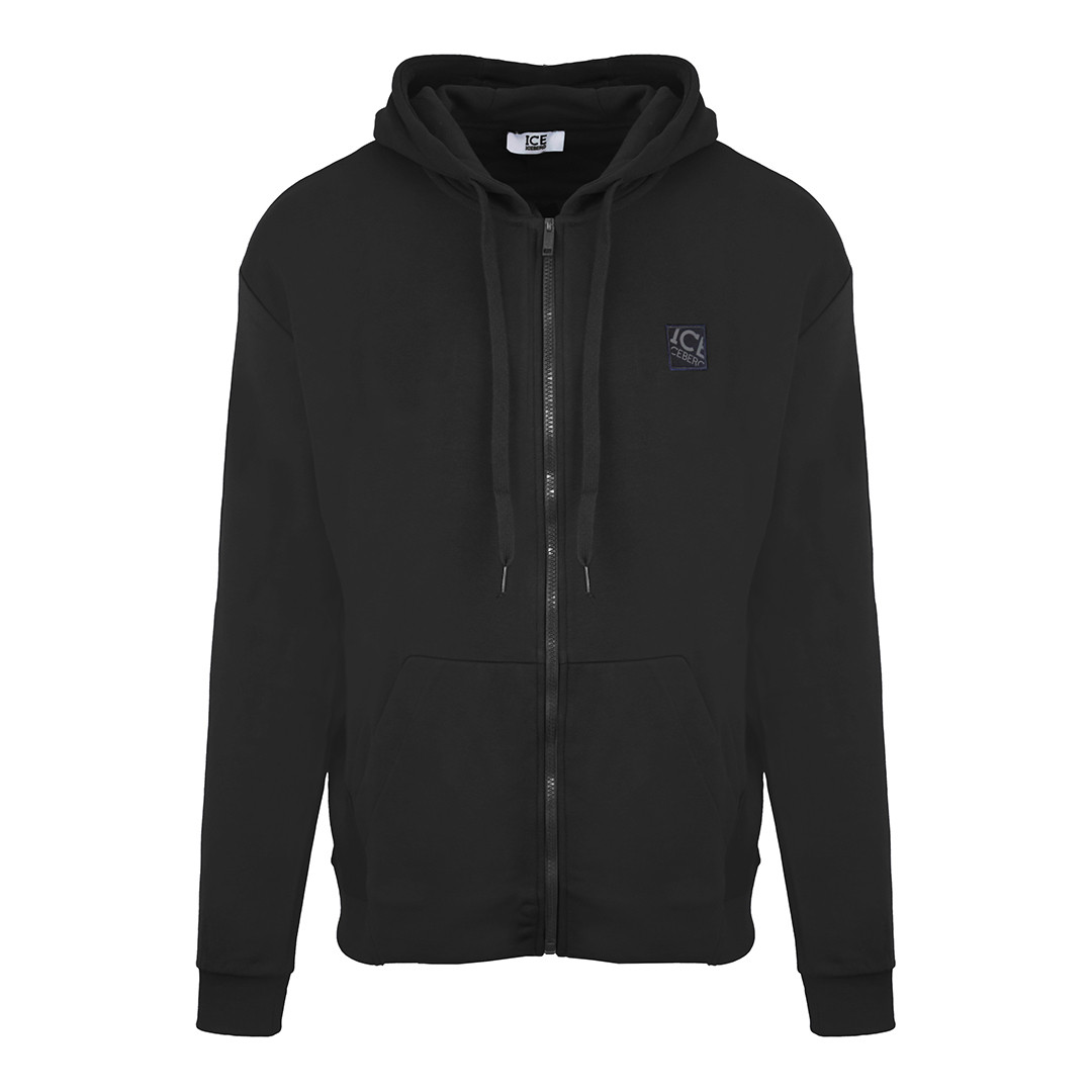 Black Zip Hoodie