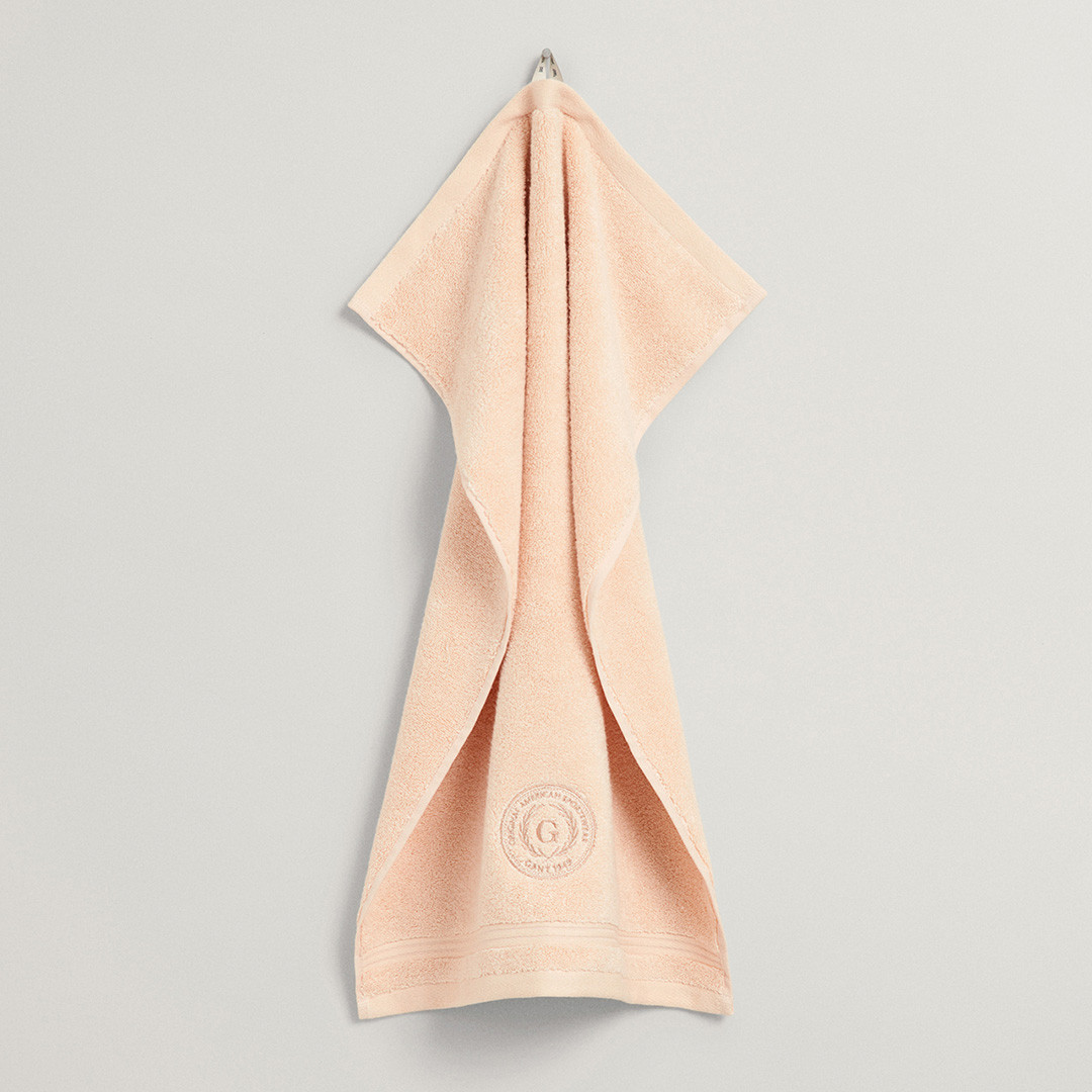 Crest Bath Sheet Apricot Shade