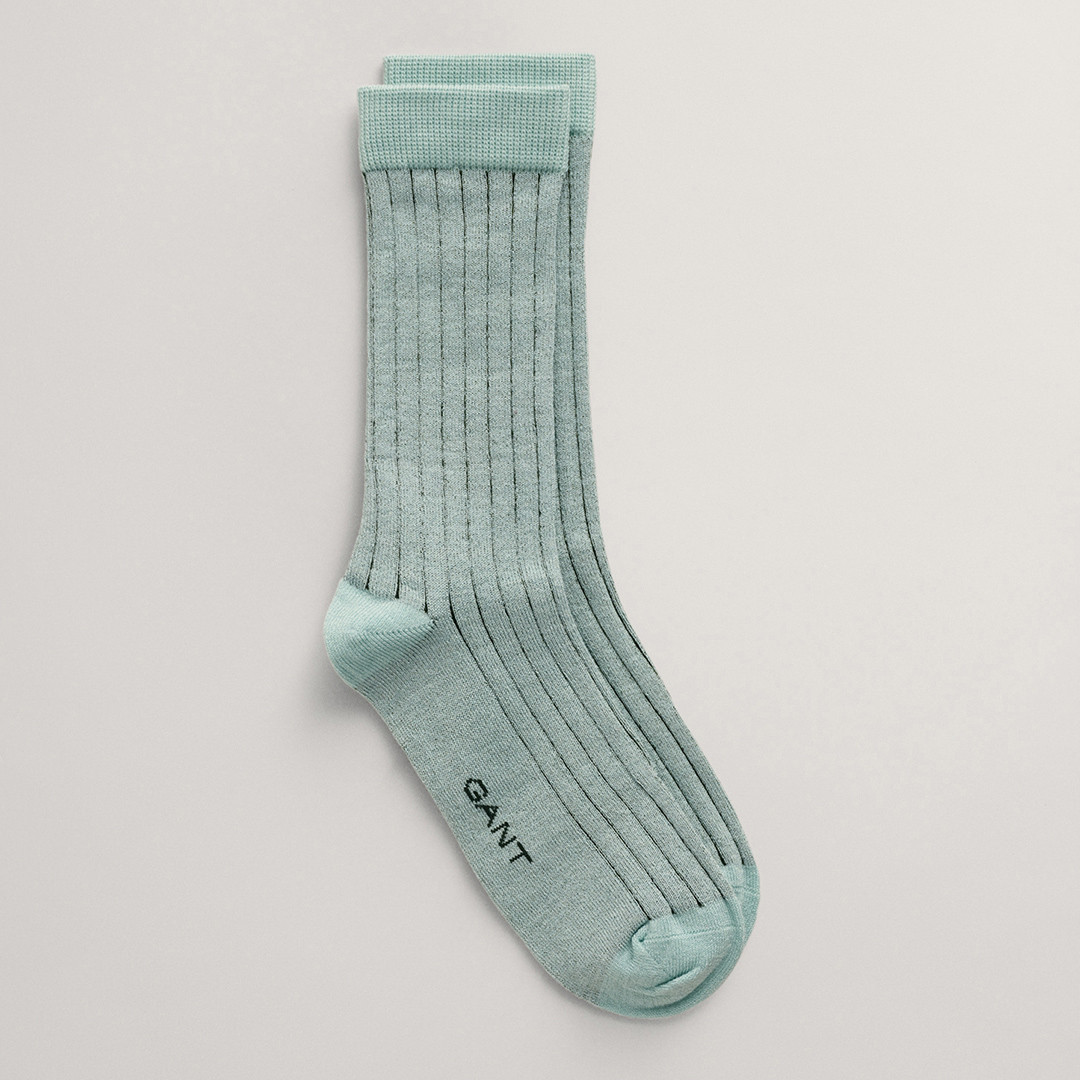 4960203 TWO COLOR RIB SOCKS