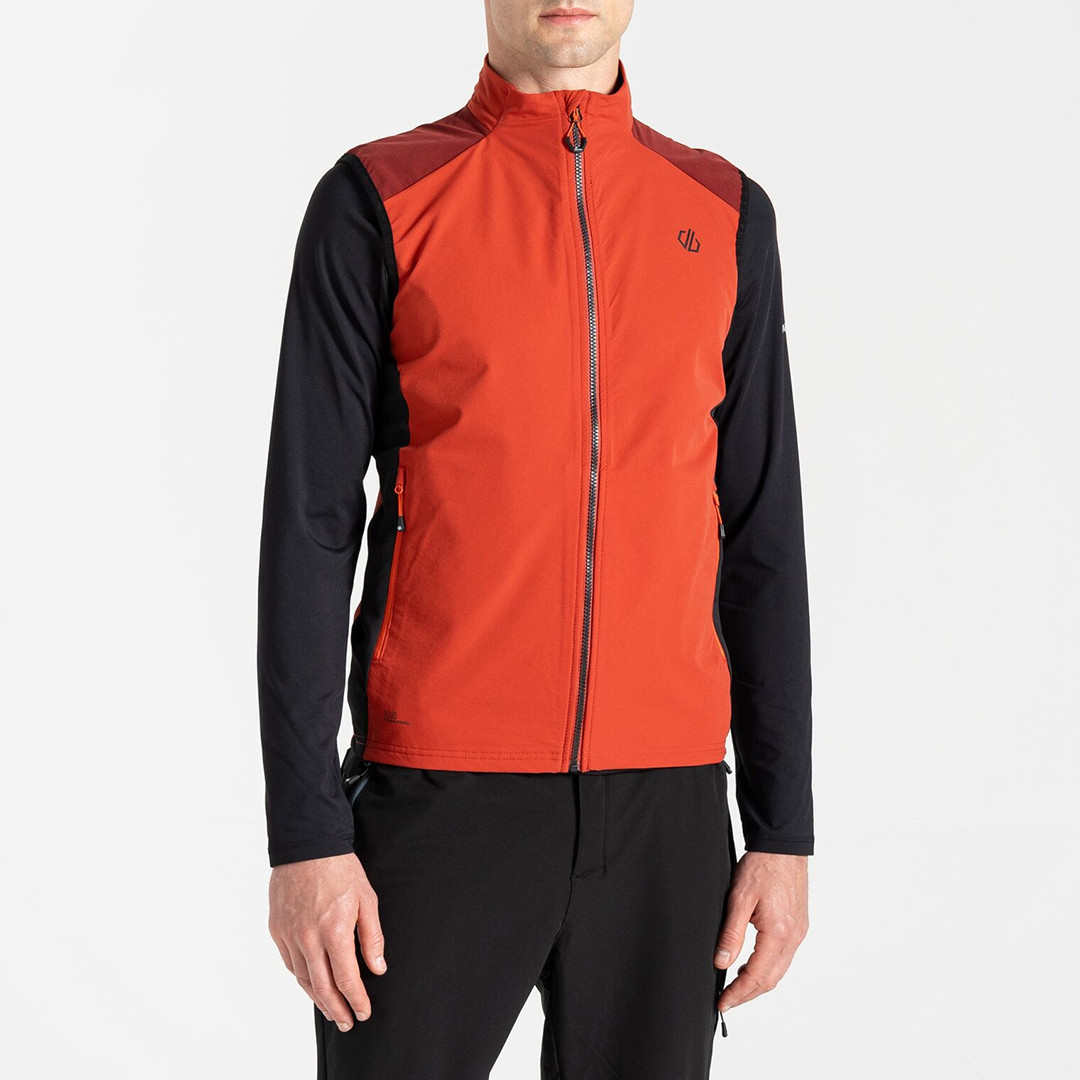 Rusty Red Lattitudinal II Vest