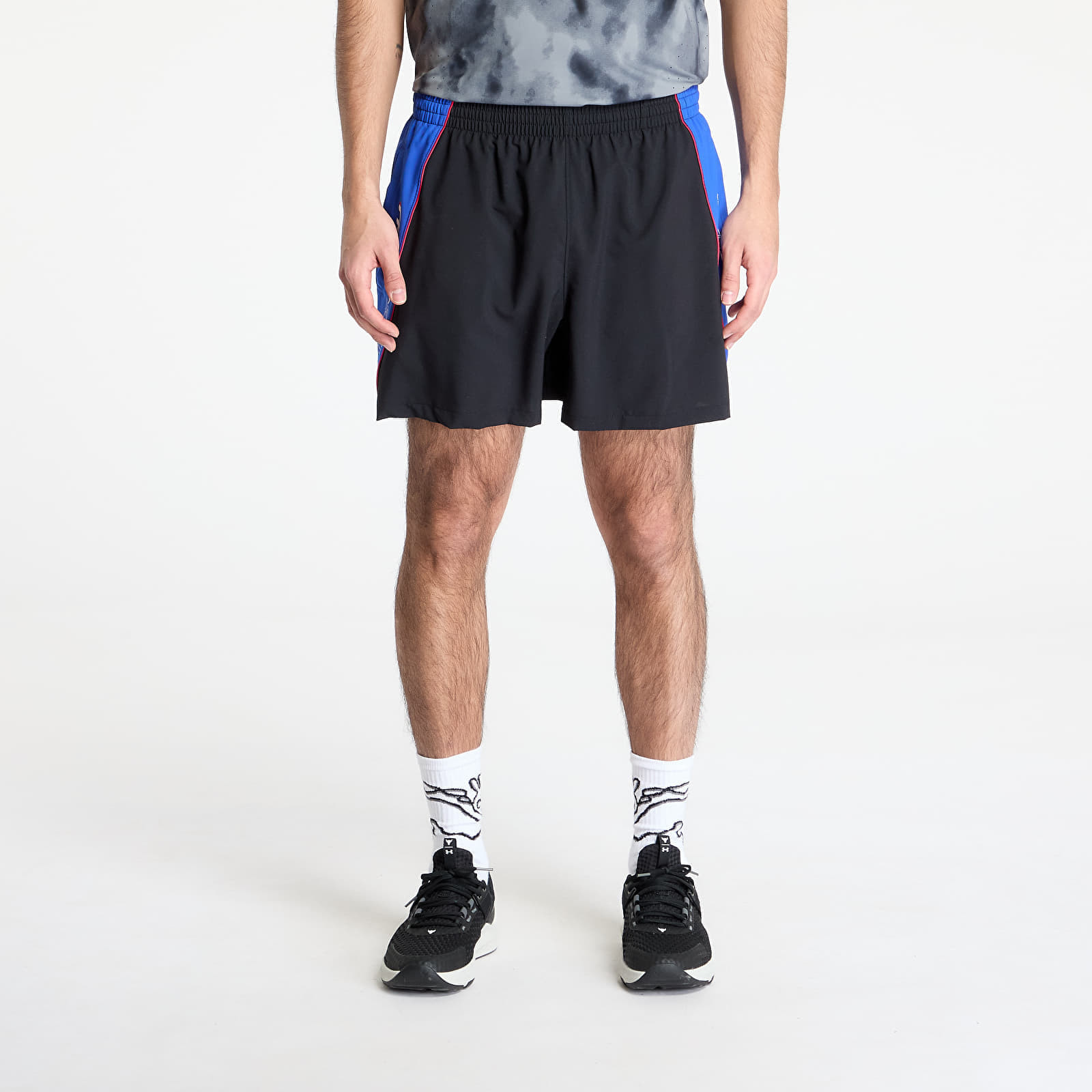 Under Armour Project Rock Colorblock Woven Short Black L