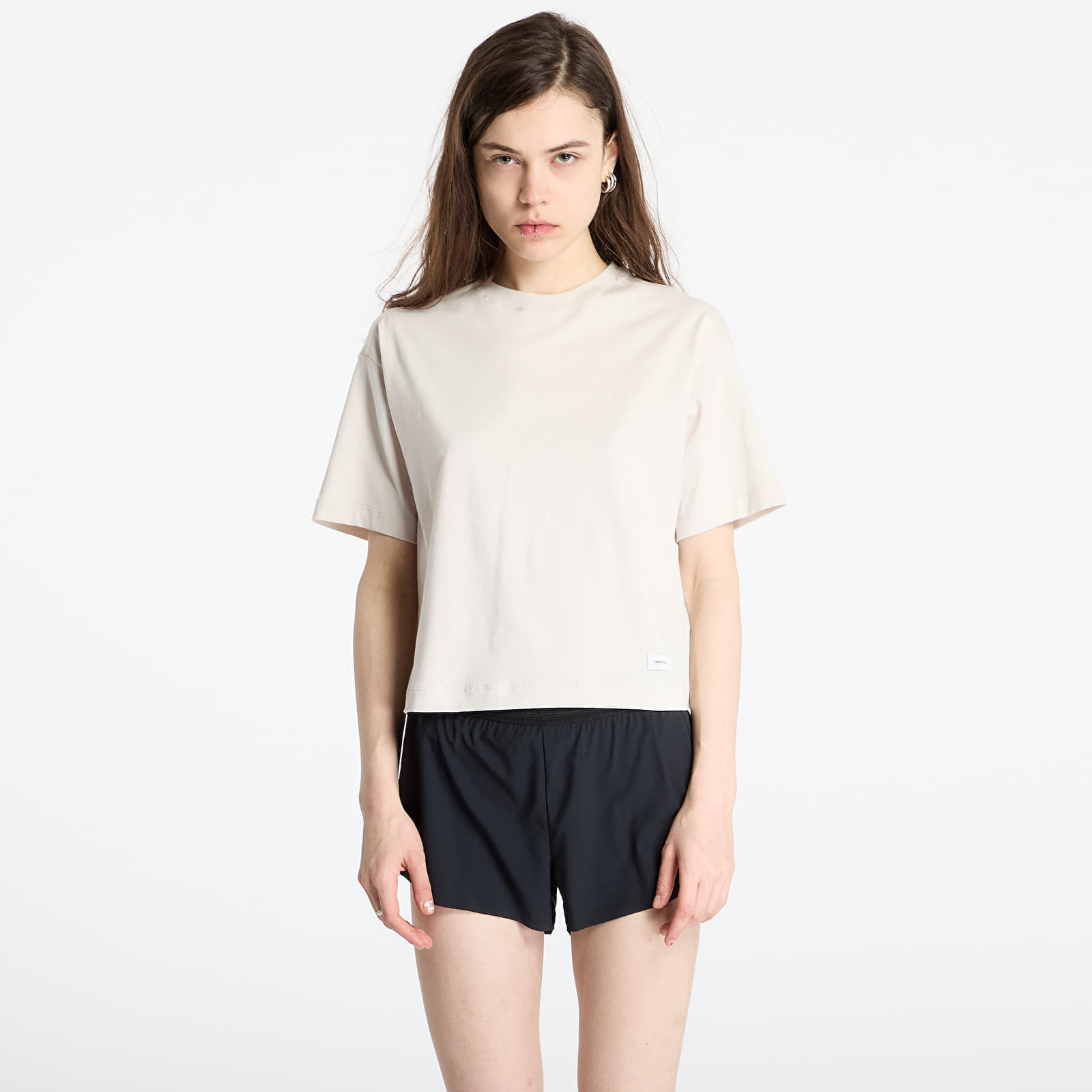 T-shirt Craft Collective Relaxed Tee Beige S